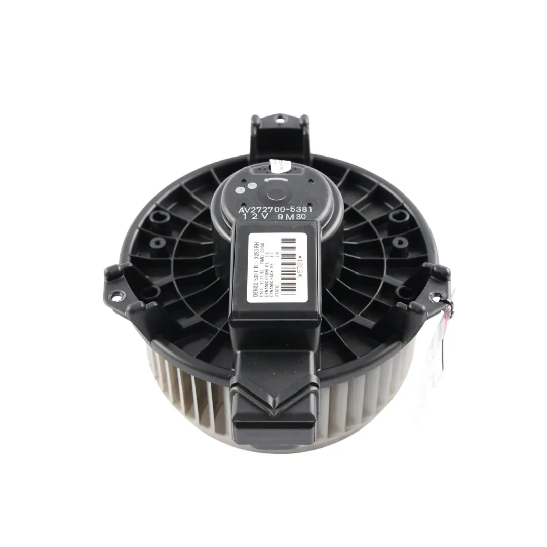 Heater Blower Fan Motor Unit to Jaguar XF X250 with Part number AV272700-5381 Jaguar XF X250 Heater Blower Fan Motor Unit - SKU RHD-AV272700-5381 - Part number AV272700-5381
