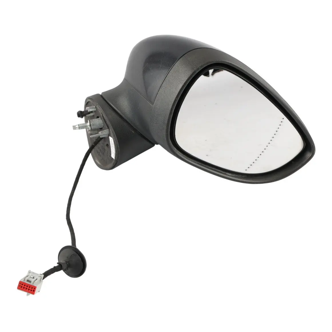 Ford Fiesta Mk7 Door Exterior Wing Mirror Heated Black Right O/S C1BB-17682-CC