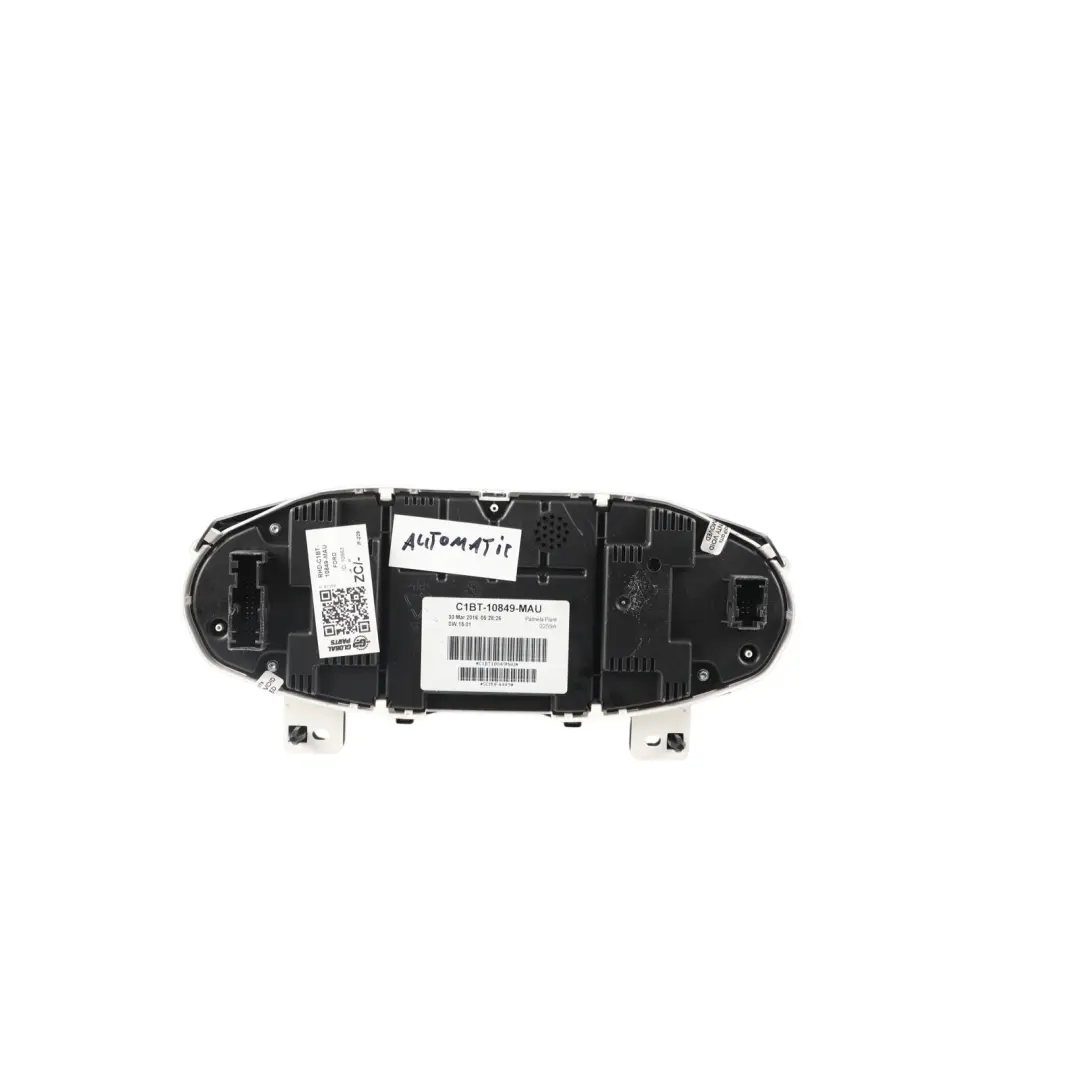 Ford Fiesta Mk7 Speedometer Instrument Cluster Petrol Automat - SKU RHD-C1BT-10849-MAU - Part number C1BT-10849-MAU