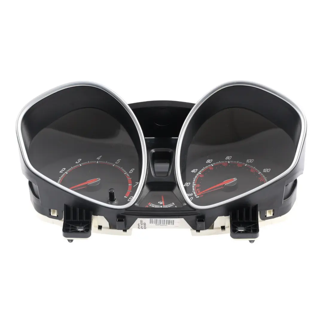 Speedo Clocks Instrument Cluster Petrol Manual to Ford Fiesta Mk7 with Part number C1BT-10849-PAN Ford Fiesta Mk7 Speedo Clocks Instrument Cluster Petrol Manual - SKU RHD-C1BT-10849-PAN - Part number C1BT-10849-PAN