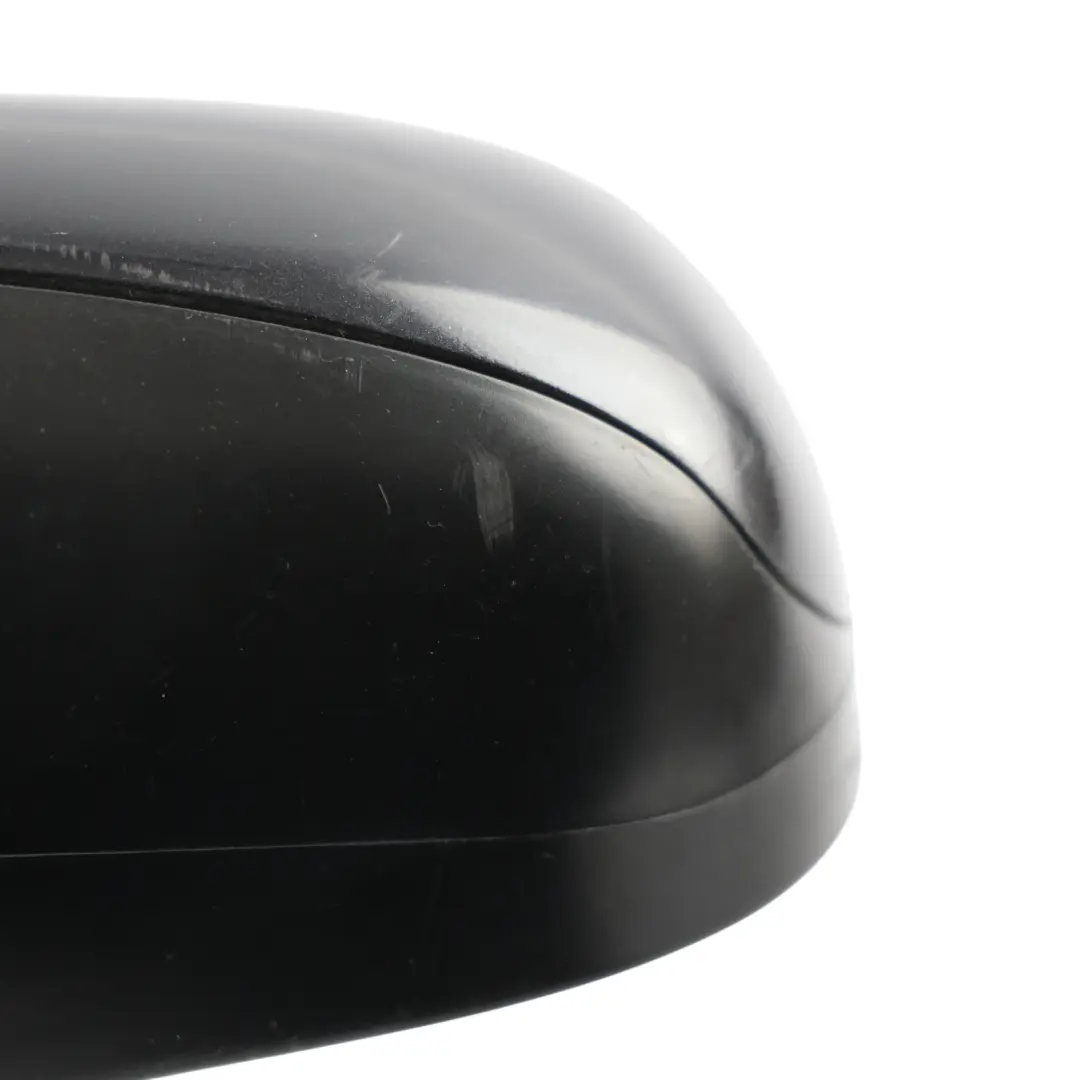 Jaguar XK X100 Door Wing Mirror Memory Left N/S Midnight Black 1959 - SKU RHD-C2N2932-MIDB - Part number C2N2932