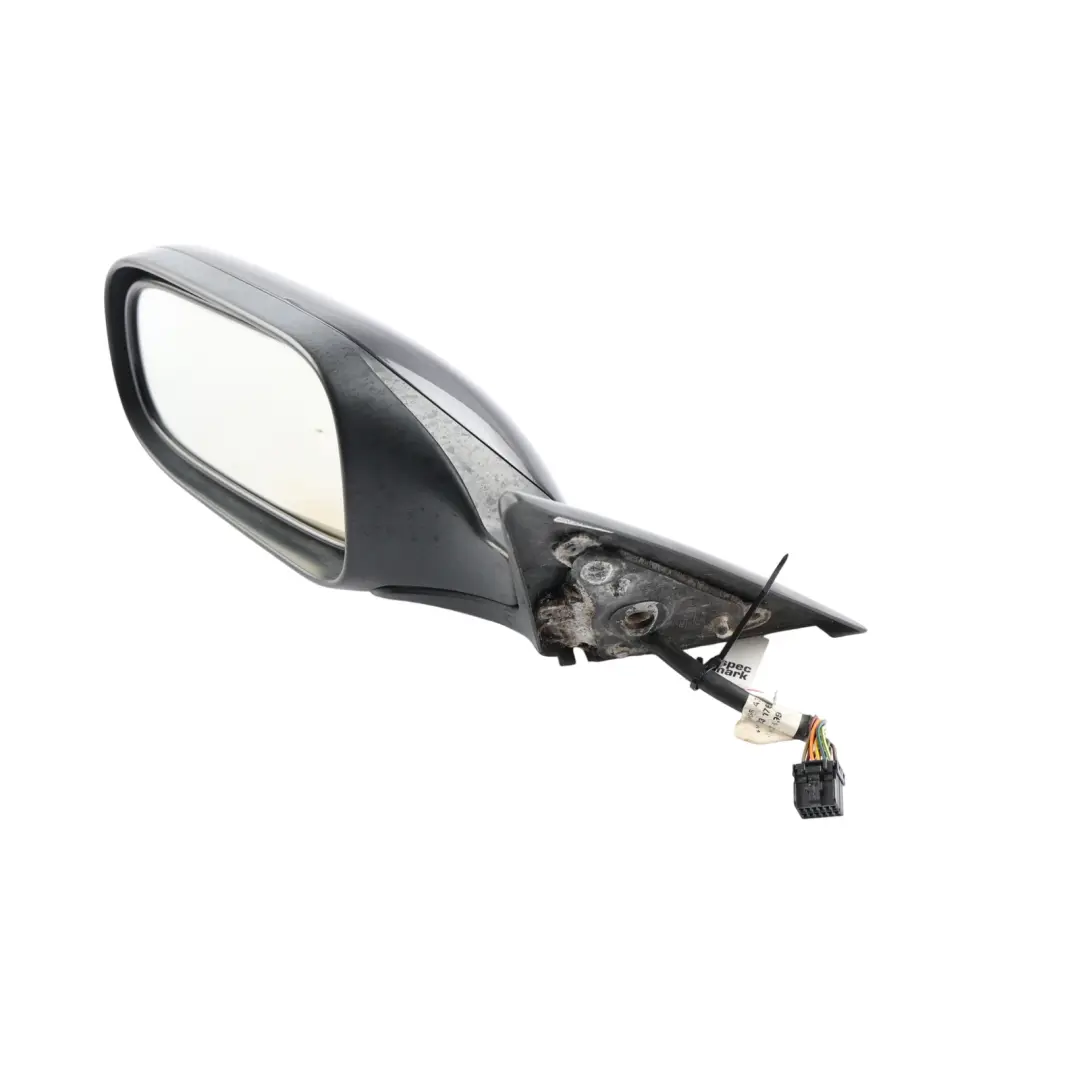 Jaguar XK X100 Door Wing Mirror Memory Left N/S Midnight Black 1959 - SKU RHD-C2N2932-MIDB - Part number C2N2932