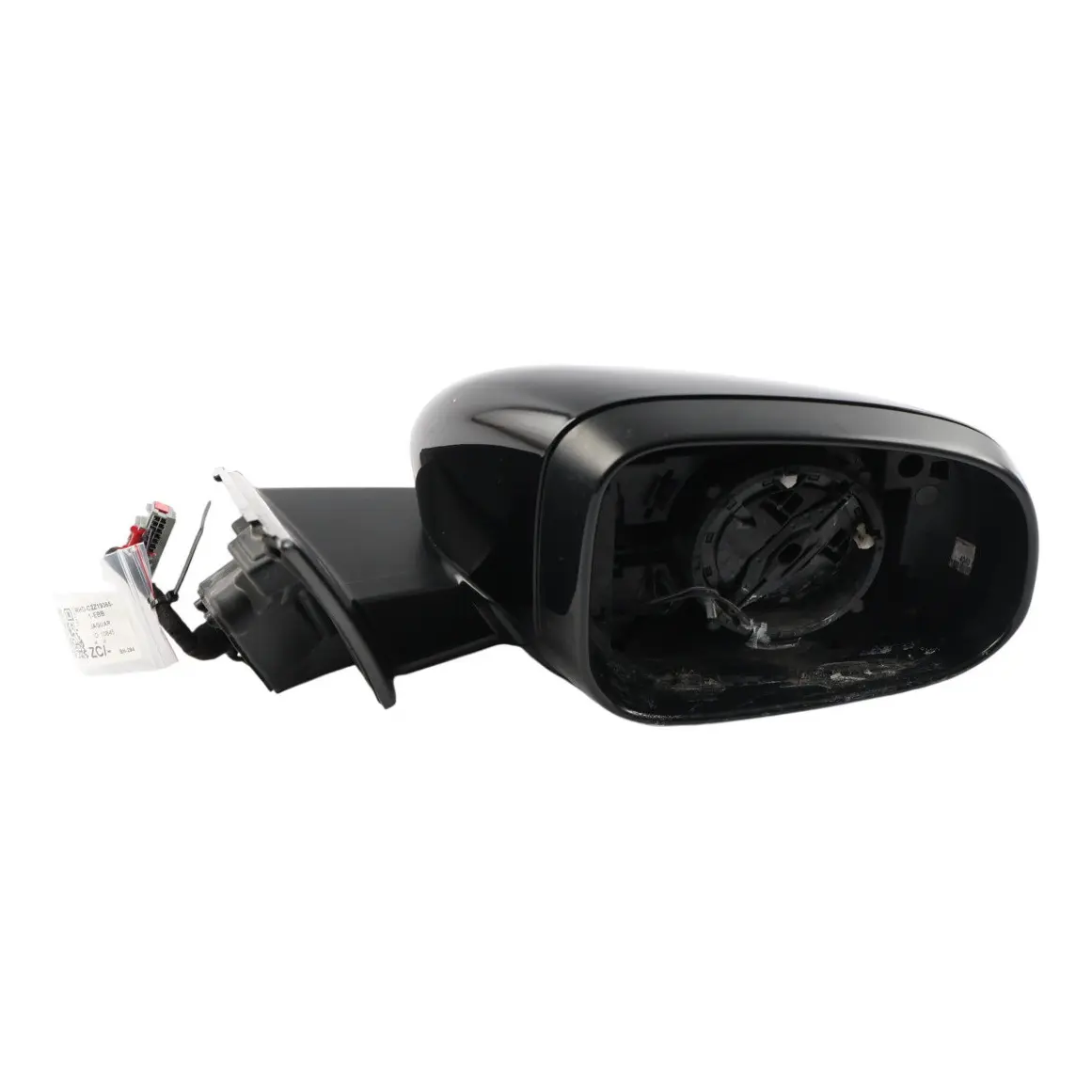 Jaguar XF X250 Wing Mirror Heated Electric Right O/S C2Z19365 Ebony Black - 1807