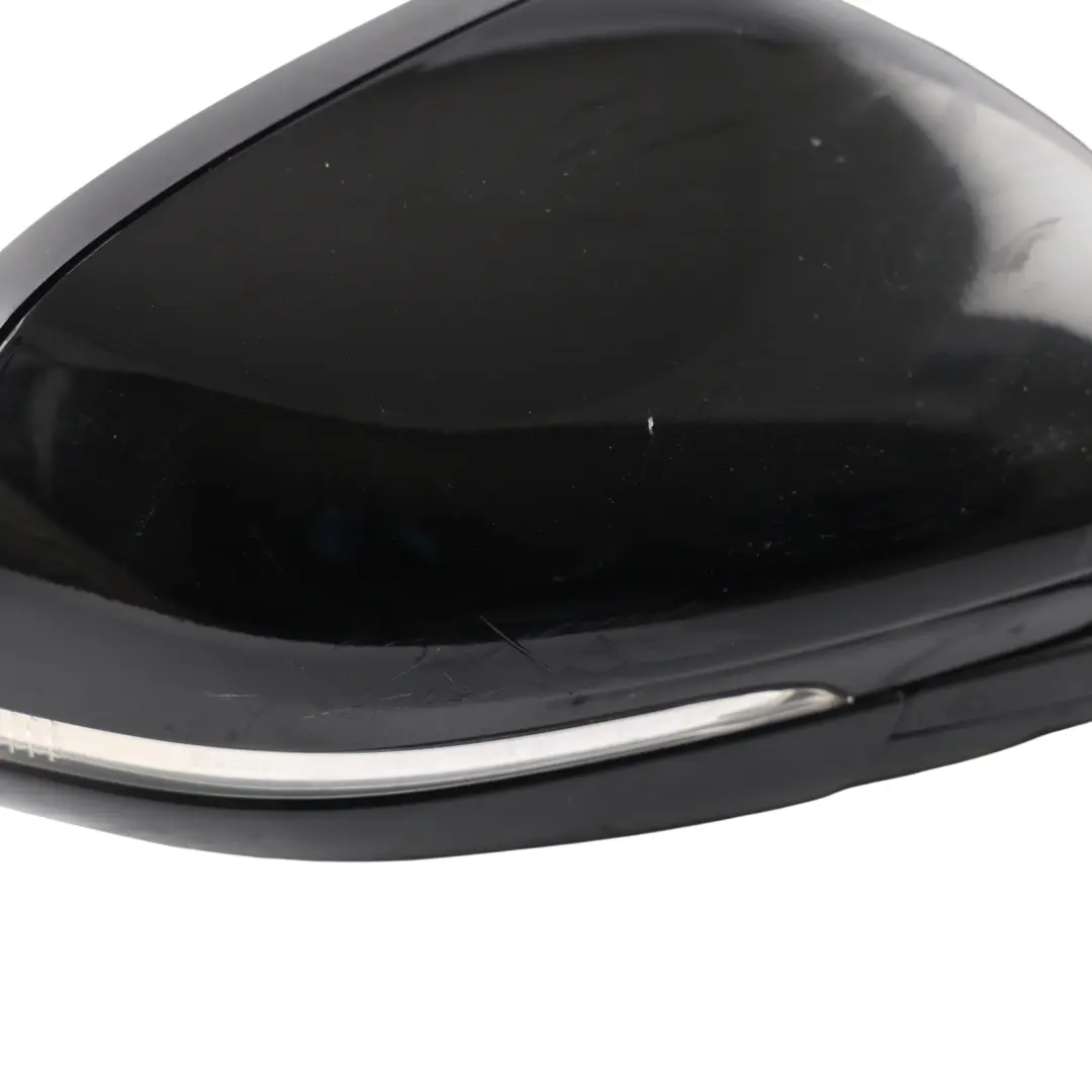 Jaguar XF X250 Wing Mirror Heated Electric Right O/S Ebony Black - 1807 - SKU RHD-C2Z19365-EBB - Part number C2Z19365