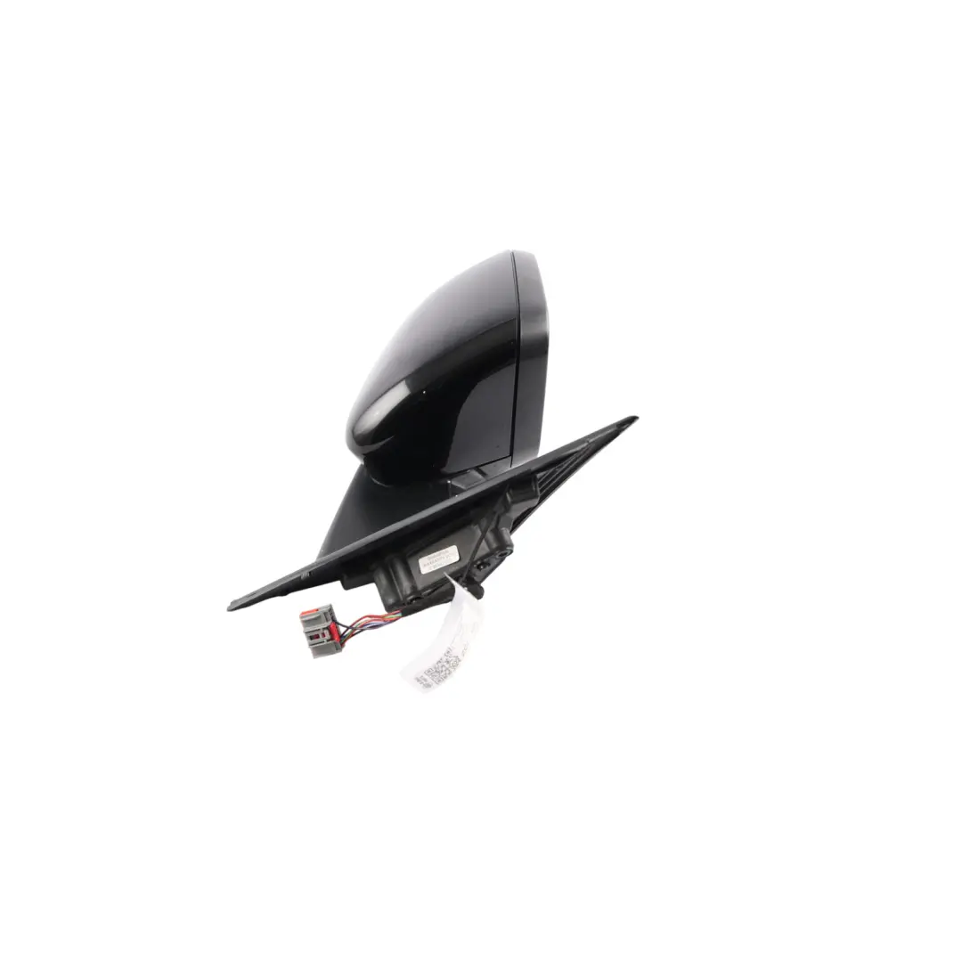 Jaguar XF X250 Wing Mirror Heated Electric Right O/S Ebony Black - 1807 - SKU RHD-C2Z19365-EBB - Part number C2Z19365