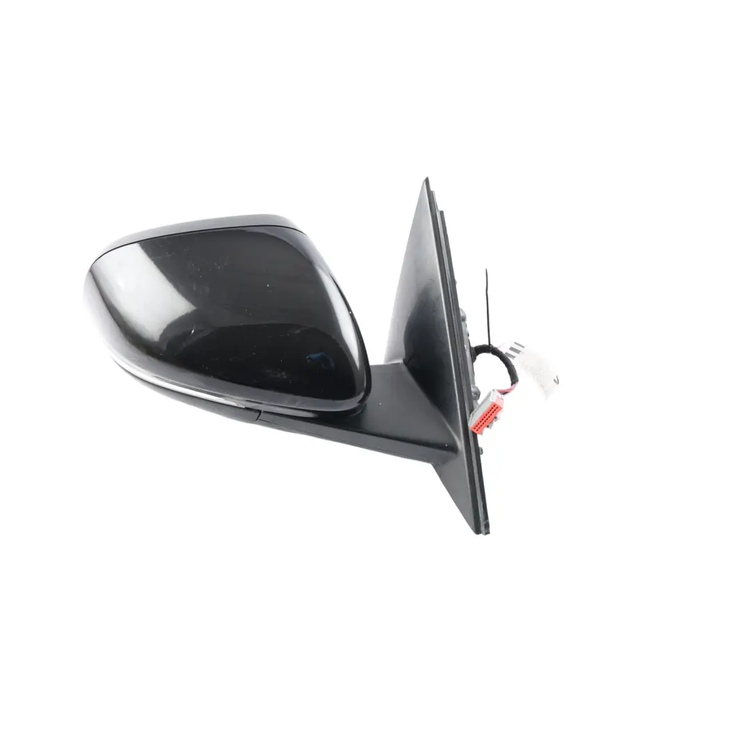 Jaguar XF X250 Wing Mirror Heated Electric Right O/S Ebony Black - 1807 - SKU RHD-C2Z19365-EBB - Part number C2Z19365