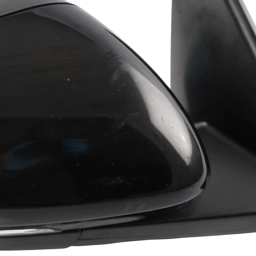 Jaguar XF X250 Wing Mirror Heated Electric Right O/S Ebony Black - 1807 - SKU RHD-C2Z19365-EBB - Part number C2Z19365