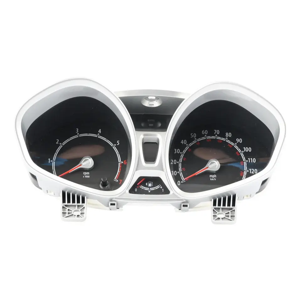 Ford Fiesta Mk7 Instrument Cluster Speedo Clocks Petrol Manual - SKU RHD-CA6T-10849-FC - Part number CA6T-10849-FC