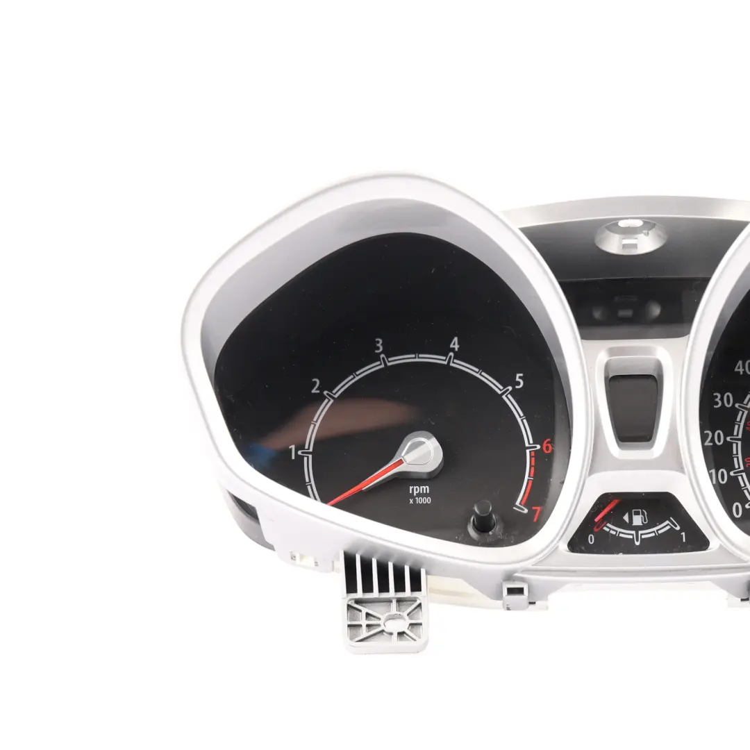 Instrument Cluster Speedo Clocks Petrol Manual to Ford Fiesta Mk7 with Part number CA6T-10849-FC Ford Fiesta Mk7 Instrument Cluster Speedo Clocks Petrol Manual - SKU RHD-CA6T-10849-FC - Part number CA6T-10849-FC