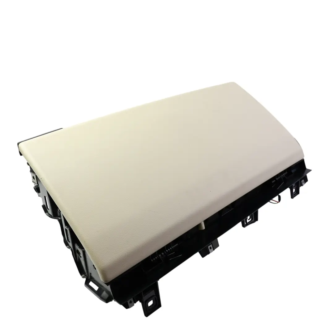 Range Rover L405 Dashboard Glove Box Lower Storage Tray Beige - SKU RHD-CK52-060K63-A - Part number CK52-060K63-A