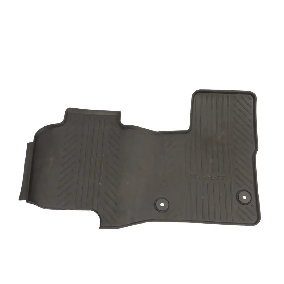 Ford Transit Custom Mk8 Front Rubber Floor Cab Mat - SKU RHD-DK2B-B13087-LAW - Part number DK2B-B13087-LAW