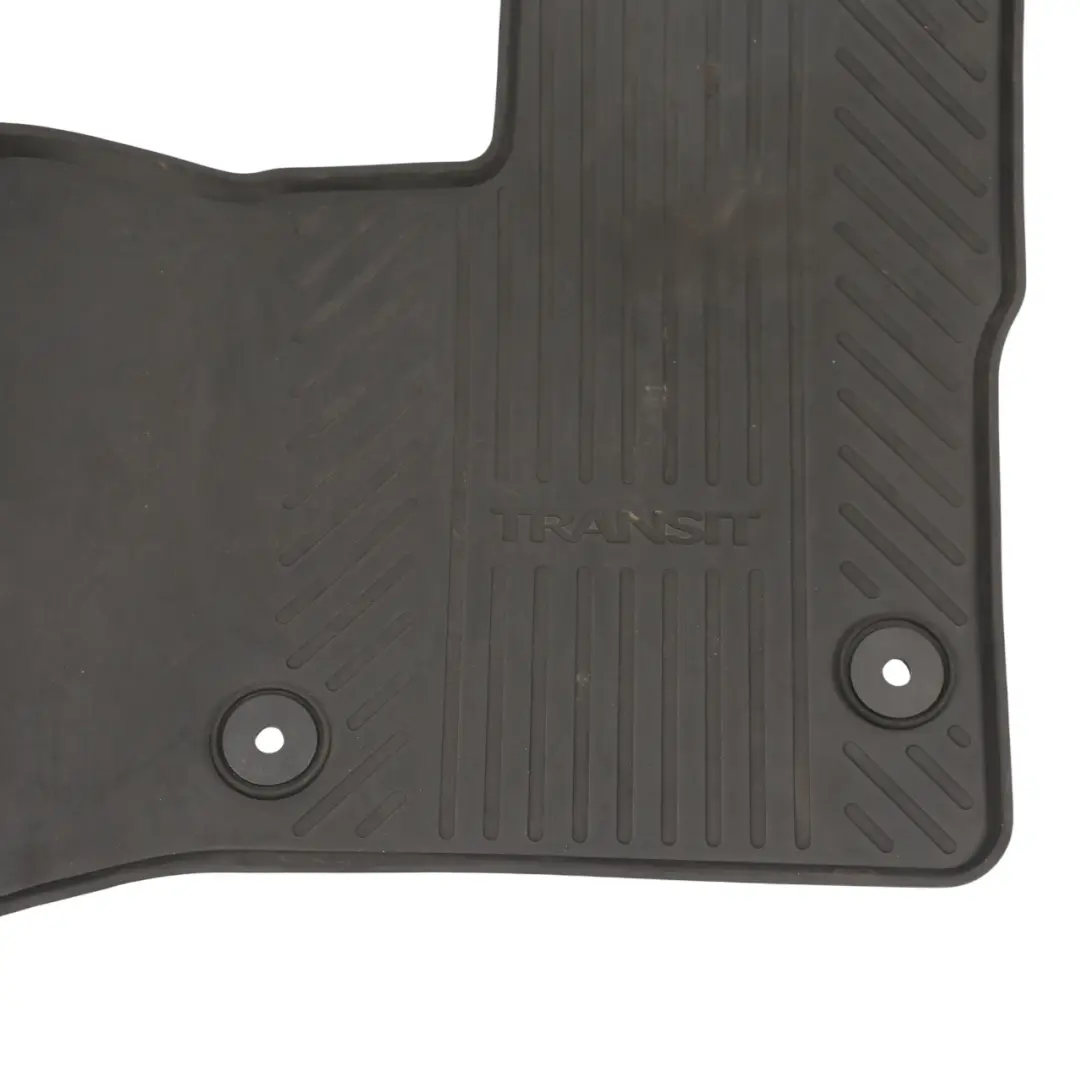 Ford Transit Custom Mk8 Front Rubber Floor Cab Mat - SKU RHD-DK2B-B13087-LAW - Part number DK2B-B13087-LAW