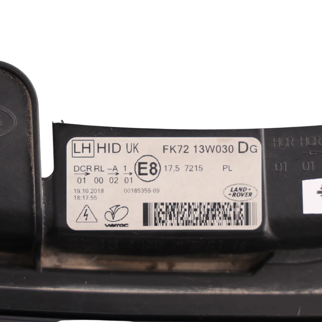 Land Rover Discovery L550 Headlight Headlamp Light Front Left N/S - SKU RHD-FK72-13W030-DG-1 - Part number FK72-13W030-DG