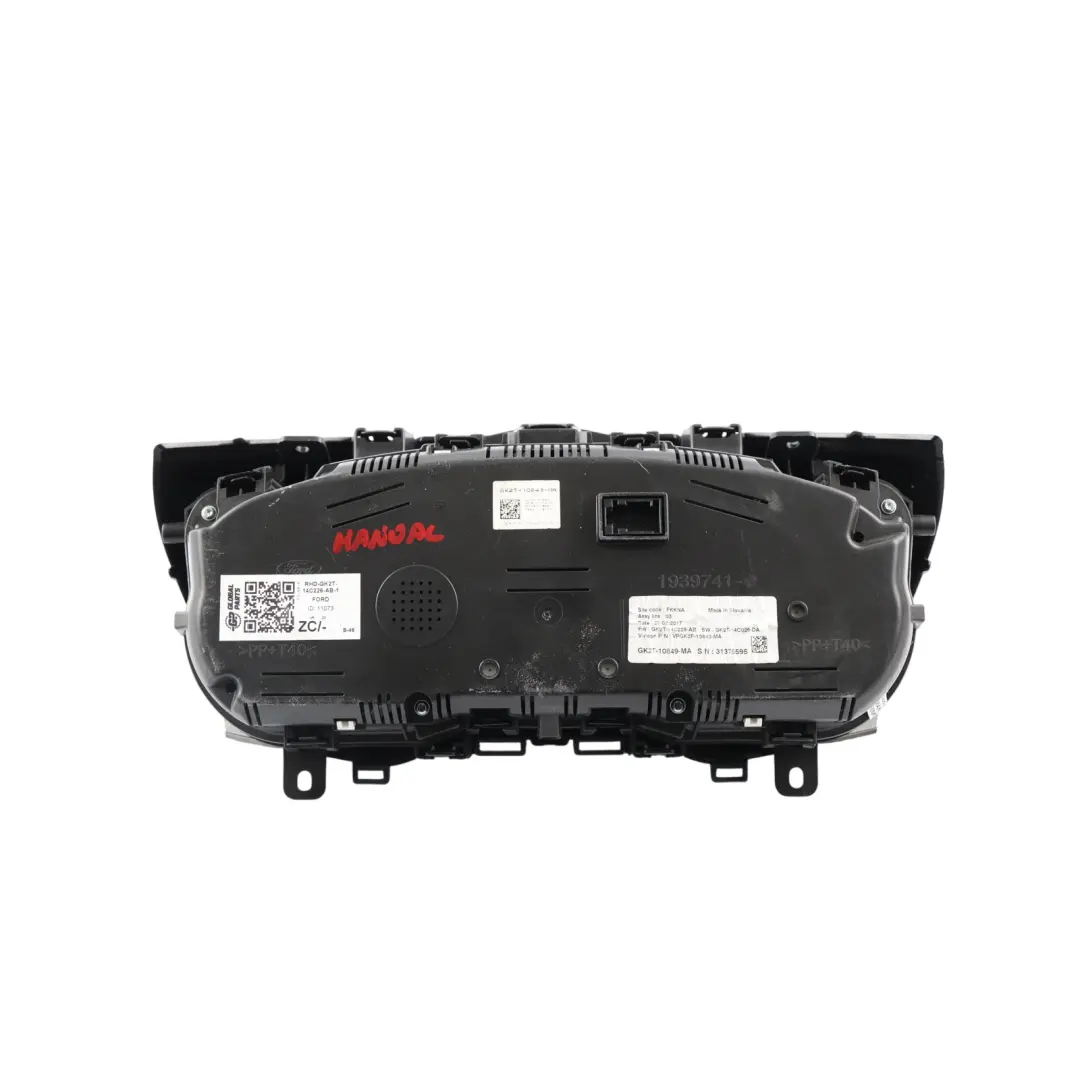 Ford Transit Custom Mk1 Speedometer Clock Cluster Diesel Manual - SKU RHD-GK2T-14C226-AB-1 - Part number GK2T-14C226-AB