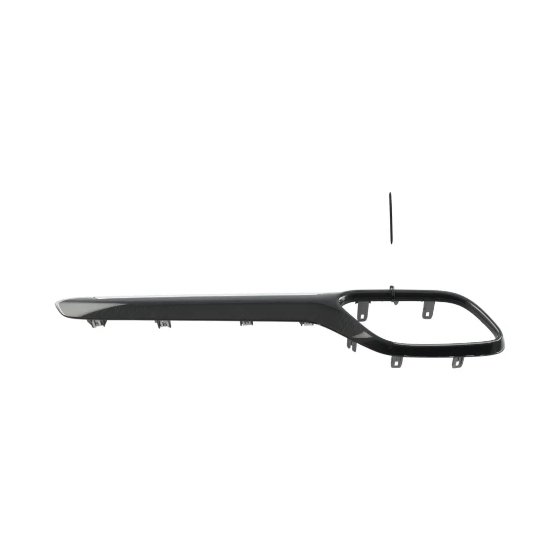 Ford Fiesta Mk8 Dashboard Air Vent Trim Strip Left N/S H1BB-A044B16-BAW Carbon - SKU RHD-H1BB-A01412-BD - Part number H1BB-A01412-BD