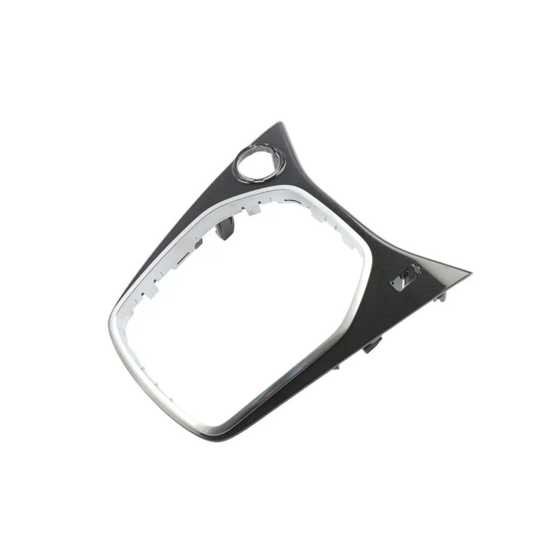 Ford Fiesta Mk7 1.0 Gear Shifter Lever Surround Trim Carbon - SKU RHD-H1BB-A044H82-AFW - Part number H1BB-A044H82-AFW