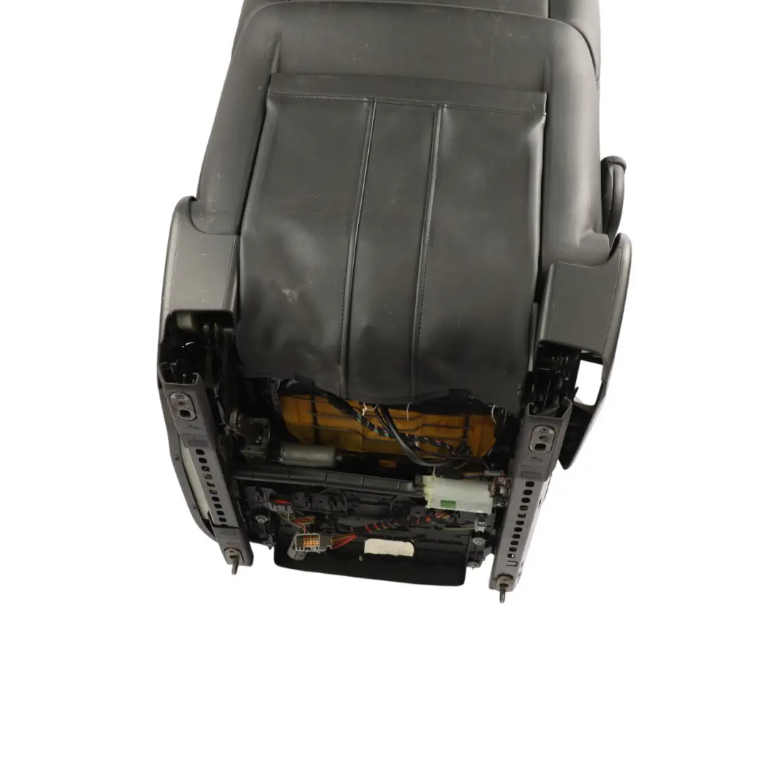 Front Seat Electric Heated Left N/S Black Leather Jet to Range Rover L322 with Part number HBA501370PVA Range Rover L322 Front Seat Electric Heated Left N/S Black Leather Jet - SKU RHD-HBA501370PVA-1 - Part number HBA501370PVA