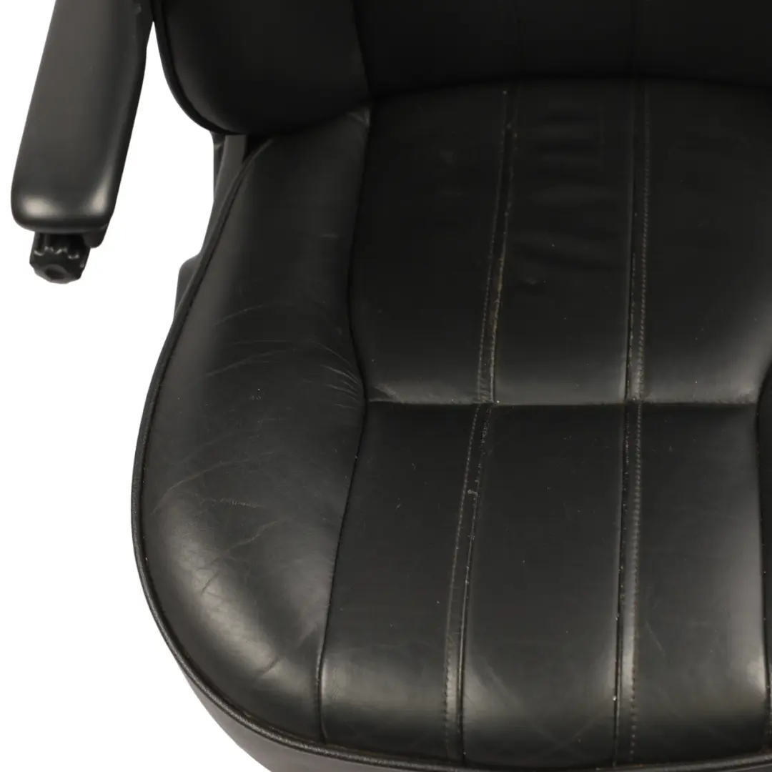 Front Seat Electric Heated Left N/S Black Leather Jet to Range Rover L322 with Part number HBA501370PVA Range Rover L322 Front Seat Electric Heated Left N/S Black Leather Jet - SKU RHD-HBA501370PVA-1 - Part number HBA501370PVA