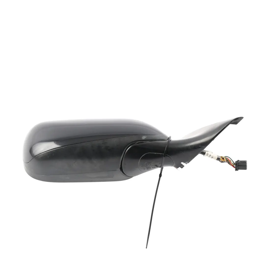 Jaguar XK X100 Door Wing Mirror Memory Right O/S Midnight Black 1959 - SKU RHD-HJB3400AA-MIDB - Part number HJB3400AA