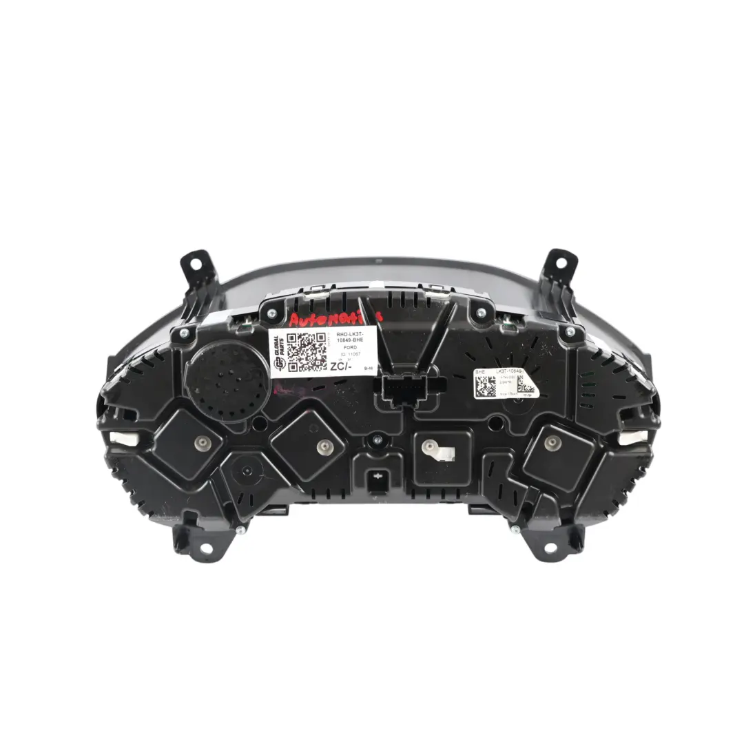 Mk1 Instrument Cluster Clock Diesel Automatic to Ford Transit Custom with Part number LK3T-10849-BHE Ford Transit Custom Mk1 Instrument Cluster Clock Diesel Automatic - SKU RHD-LK3T-10849-BHE - Part number LK3T-10849-BHE