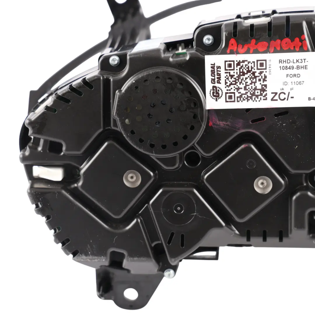 Mk1 Instrument Cluster Clock Diesel Automatic to Ford Transit Custom with Part number LK3T-10849-BHE Ford Transit Custom Mk1 Instrument Cluster Clock Diesel Automatic - SKU RHD-LK3T-10849-BHE - Part number LK3T-10849-BHE