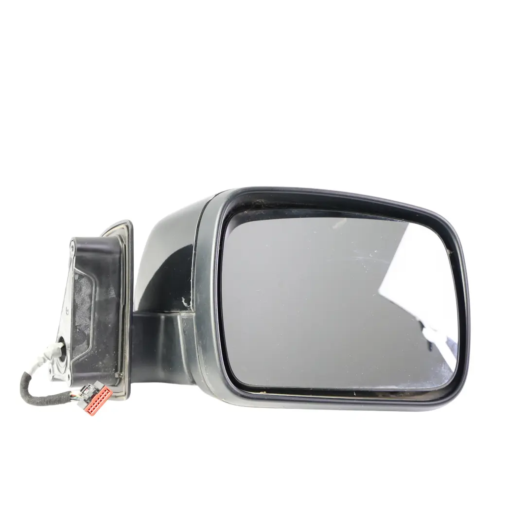 Wing Mirror Heated Power Fold Right O/S Santorini Black 820 to Range Rover L320 with Part number LR015052 Range Rover L320 Wing Mirror Heated Power Fold Right O/S Santorini Black 820 - SKU RHD-LR015052-SAB - Part number LR015052