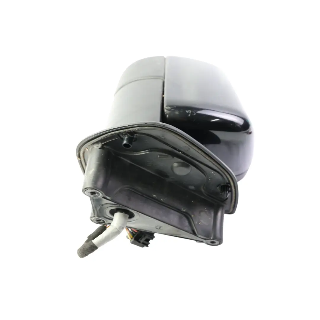 Range Rover L320 Wing Mirror Heated Power Fold Right O/S Santorini Black 820 - SKU RHD-LR015052-SAB - Part number LR015052