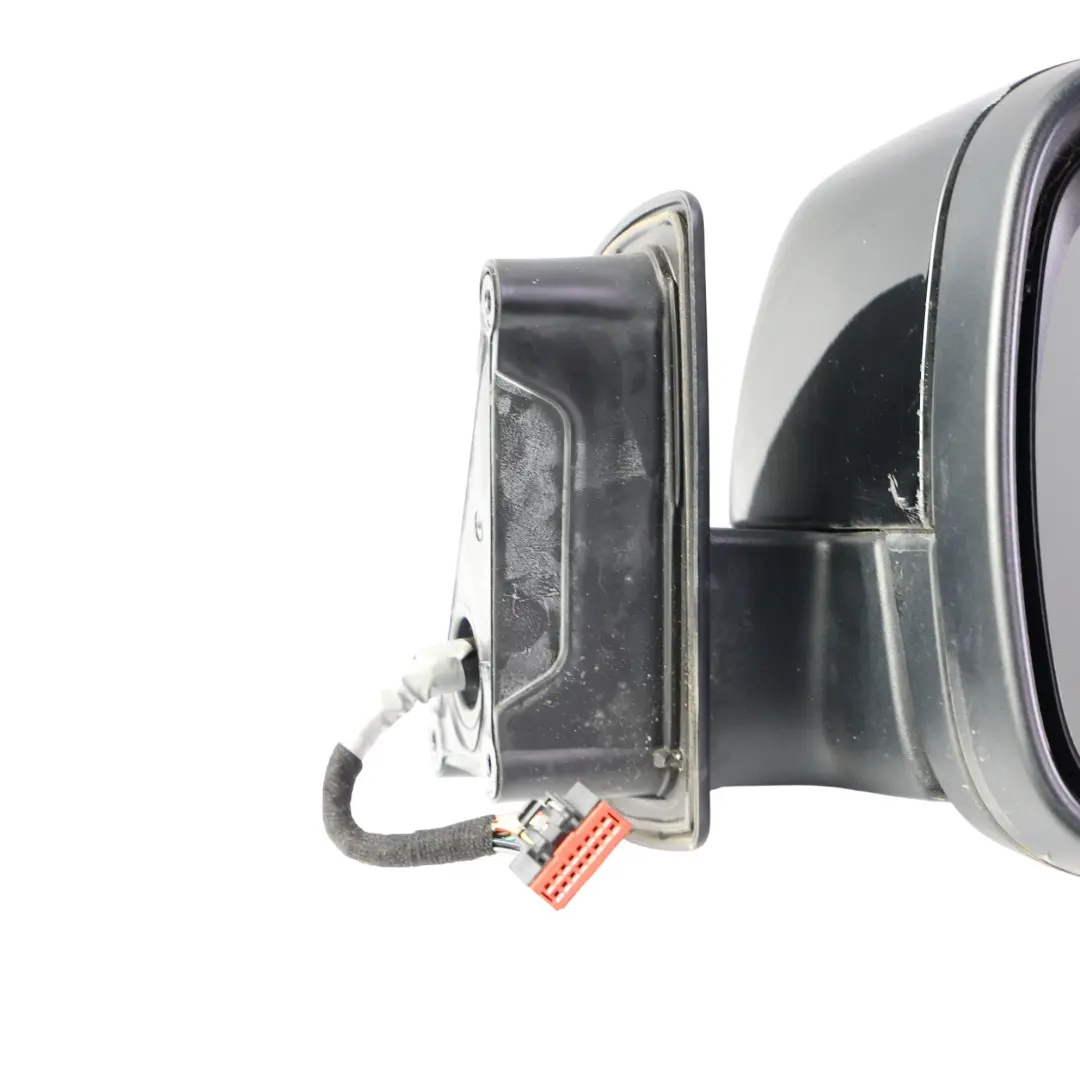 Range Rover L320 Wing Mirror Heated Power Fold Right O/S Santorini Black 820 - SKU RHD-LR015052-SAB - Part number LR015052