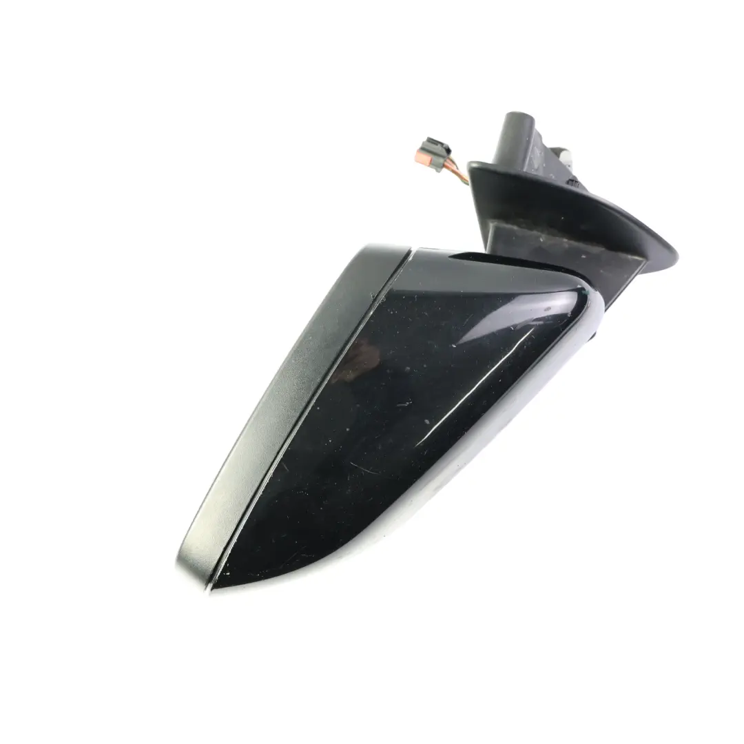 Range Rover L320 Wing Mirror Heated Power Fold Right O/S Santorini Black 820 - SKU RHD-LR015052-SAB - Part number LR015052