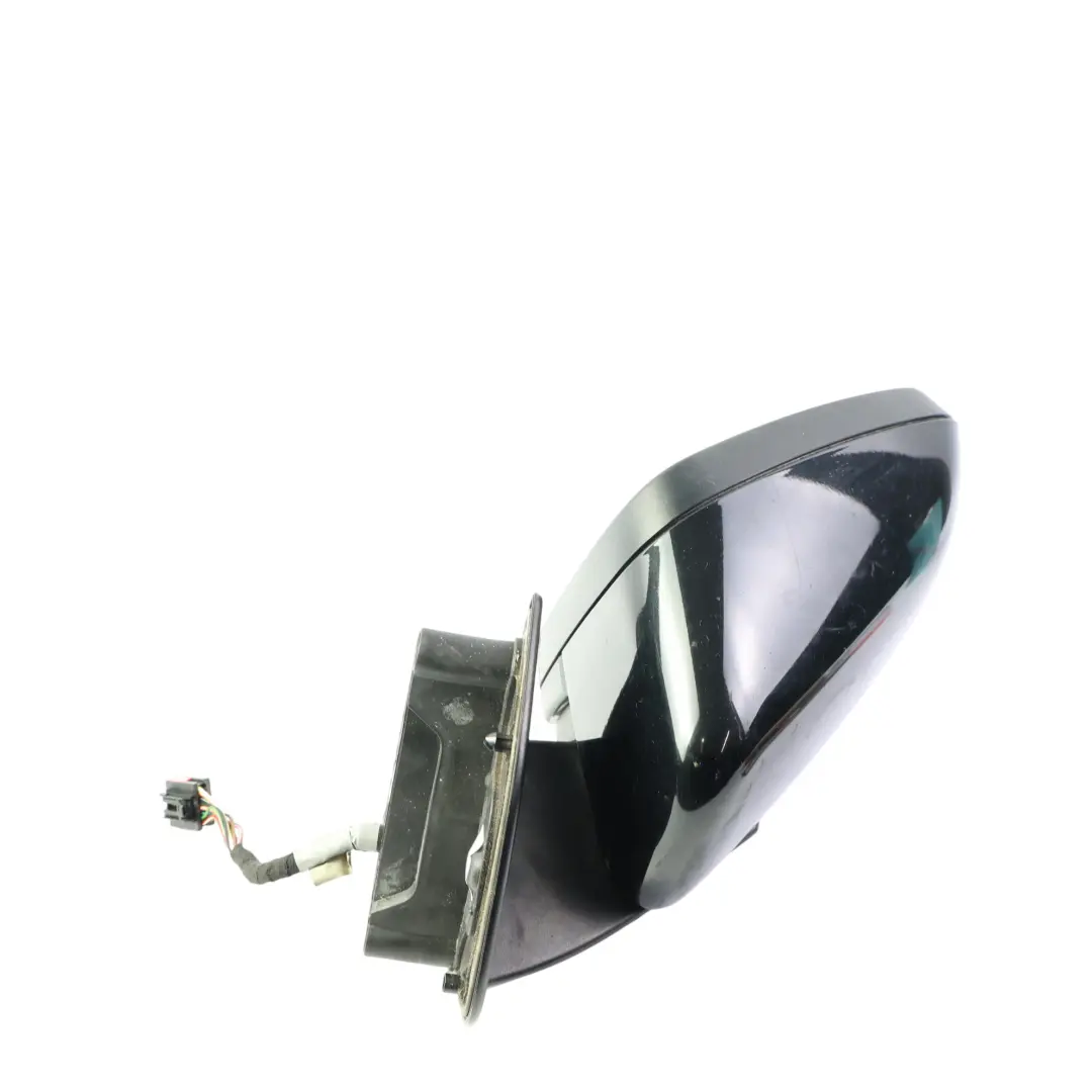 Range Rover L320 Door Wing Mirror Heated Power Fold Left N/S Santorini Black 820 - SKU RHD-LR015054-SAB - Part number LR015054