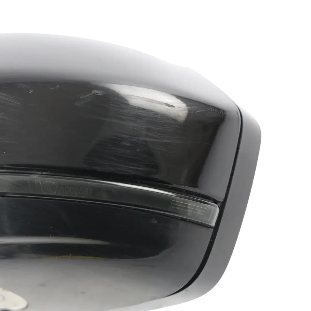 Range Rover Evoque L538 Exterior Side View Wing Mirror Left N/S Black - SKU RHD-LR048636-BLK - Part number LR048636