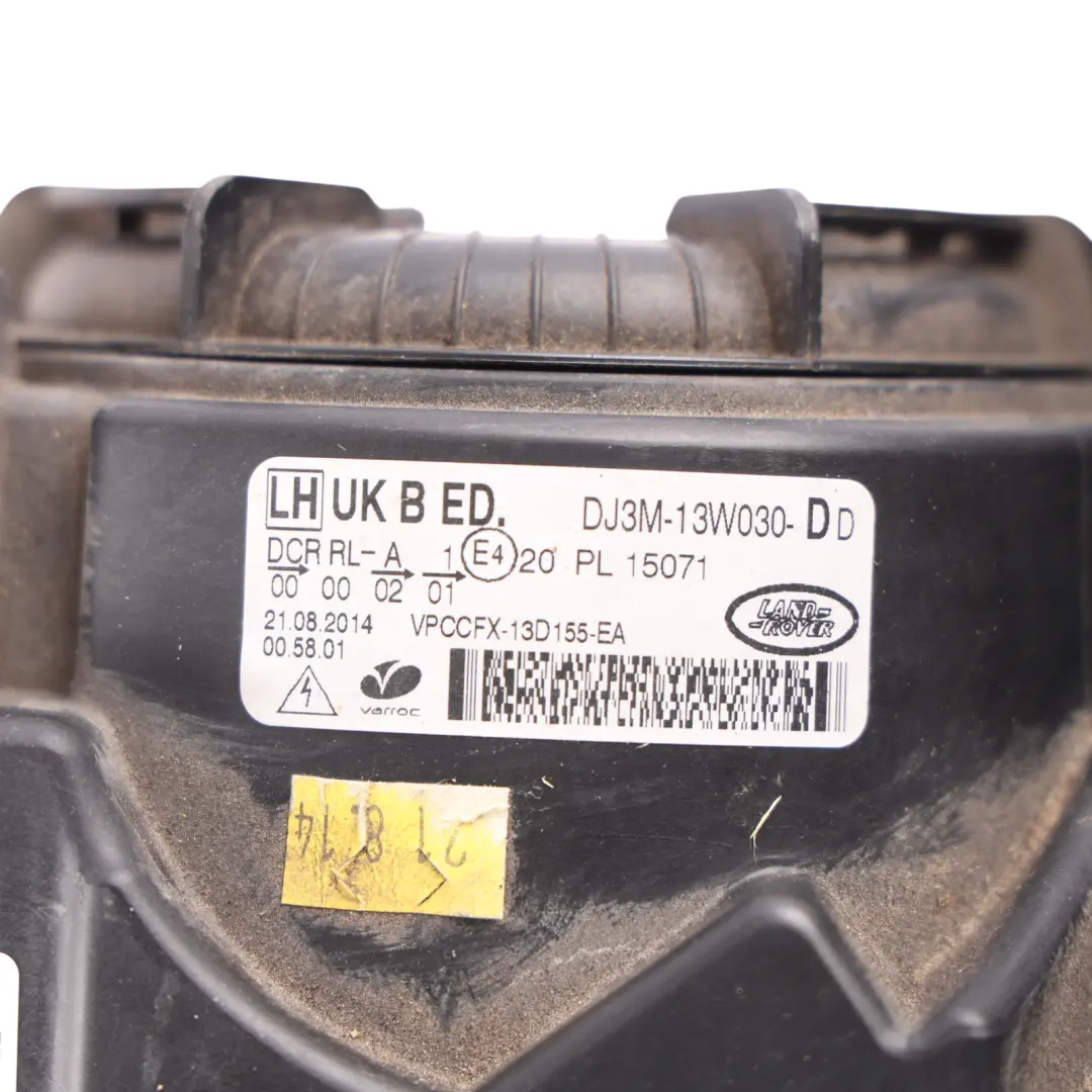 Bi-Xenon Headlight Light Lamp Left N/S DJ3M-13W030-DD to Range Rover Evoque L538 with Part number LR049362 Range Rover Evoque L538 Bi-Xenon Headlight Light Lamp Left N/S DJ3M-13W030-DD - SKU RHD-LR049362 - Part number LR049362