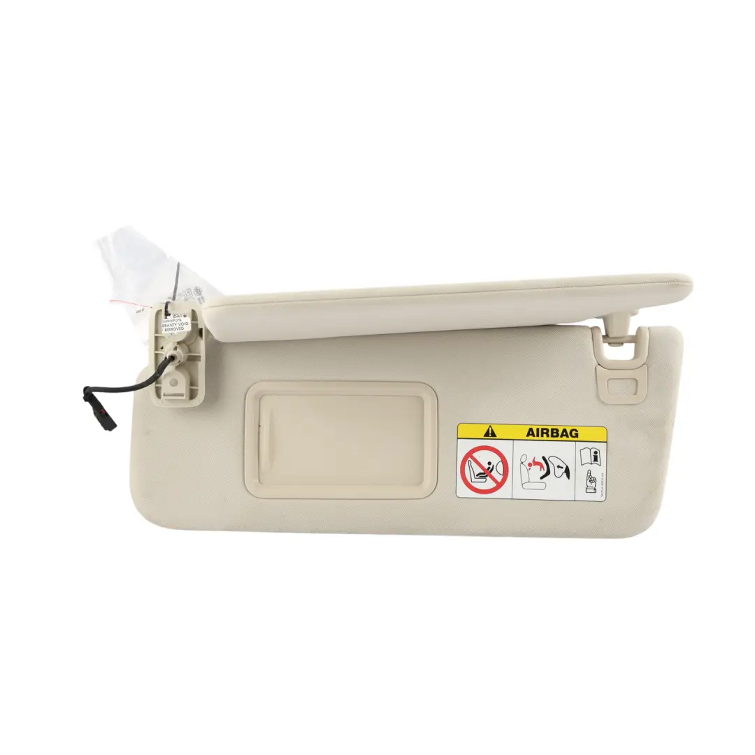 Land Rover Range Rover L405 Sun Visor Shade Cover Panel Left N/S Ivory - SKU RHD-LR088677 - Part number LR088677
