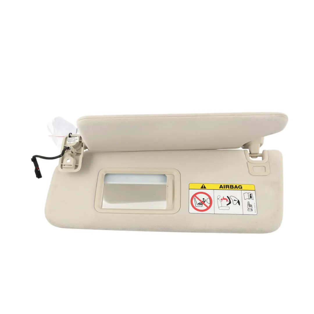 Land Rover Range Rover L405 Sun Visor Shade Cover Panel Left N/S Ivory - SKU RHD-LR088677 - Part number LR088677