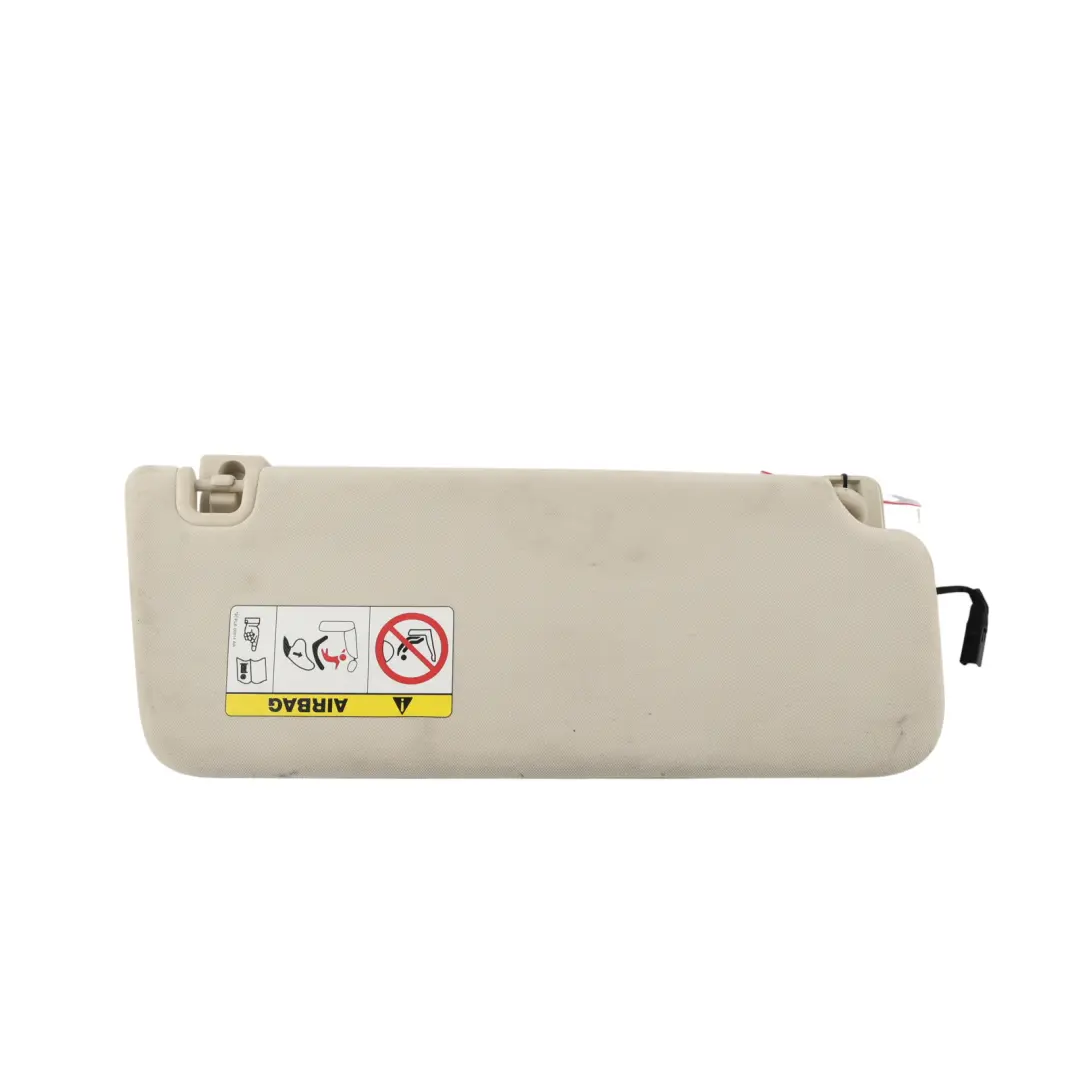 Land Rover Range Rover L405 Sun Visor Shade Cover Panel Left N/S Ivory - SKU RHD-LR088677 - Part number LR088677