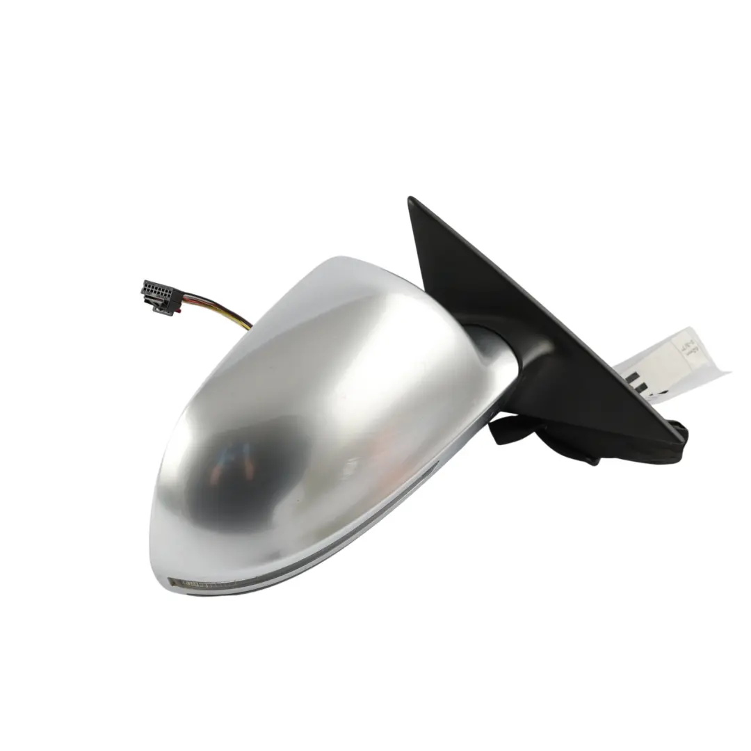 Audi A3 S3 8P 5Dr Door Wing Mirror Heated Auto Dim Right O/S Aluminium Case - SKU RHD-8P2858532EB-ALU1 - Part number 8P2858532EB-ALU1