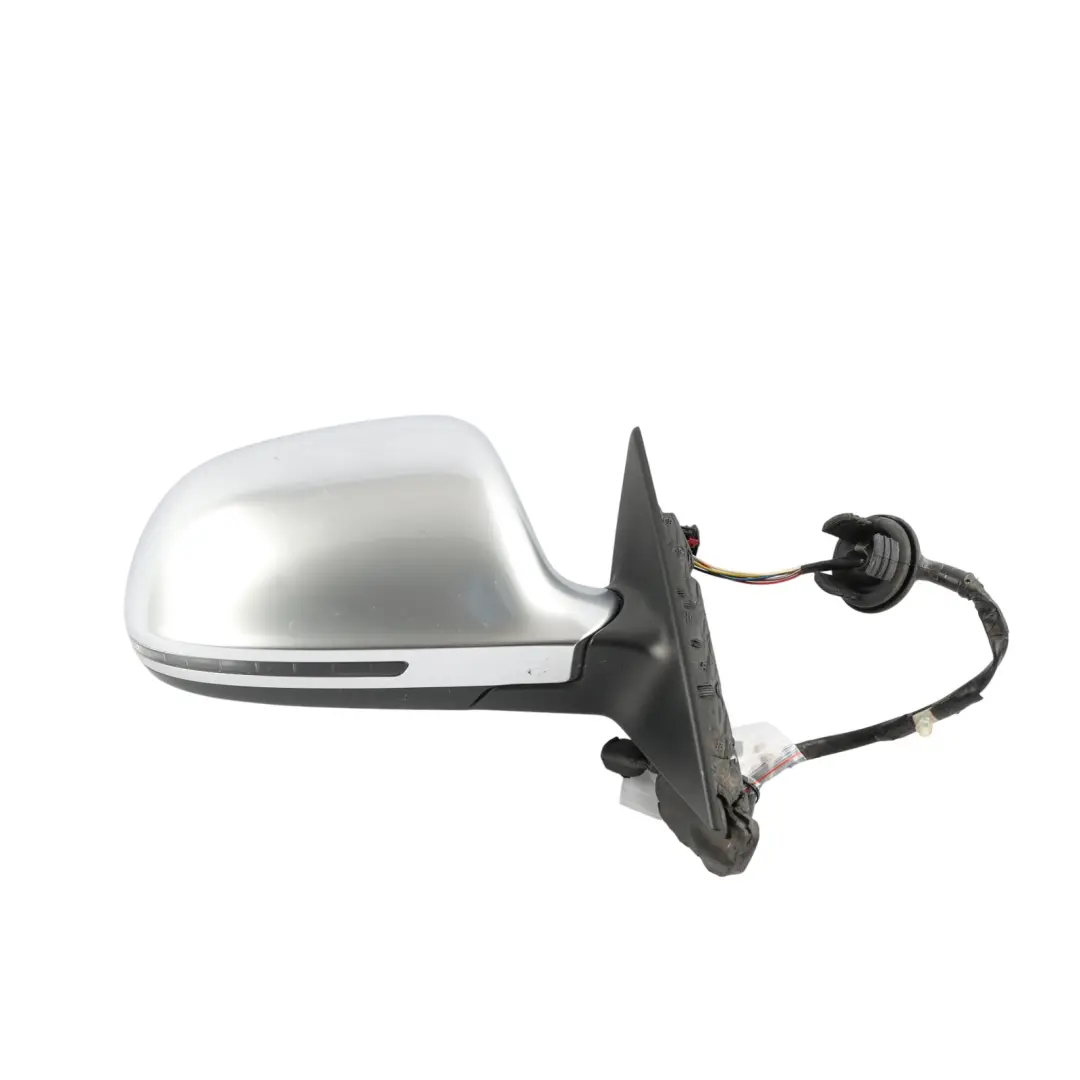 Audi A3 S3 8P 5Dr Door Wing Mirror Heated Auto Dim Right O/S Aluminium Case - SKU RHD-8P2858532EB-ALU1 - Part number 8P2858532EB-ALU1