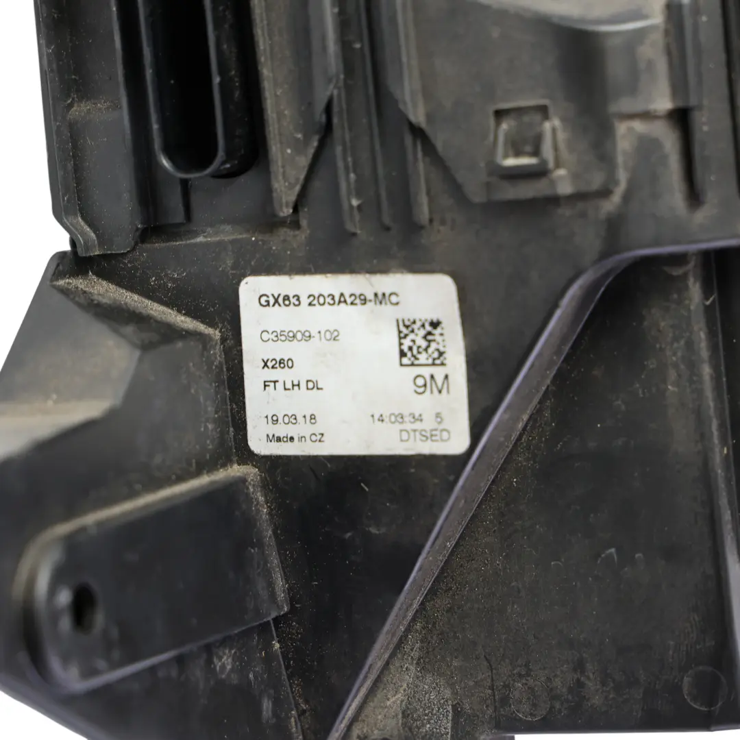 Front Door Lock Latch Catch Mechanism Left N/S GX63-203A29-MC to Jaguar XF X260 with Part number T2H17434 Jaguar XF X260 Front Door Lock Latch Catch Mechanism Left N/S GX63-203A29-MC - SKU RHD-T2H17434 - Part number T2H17434