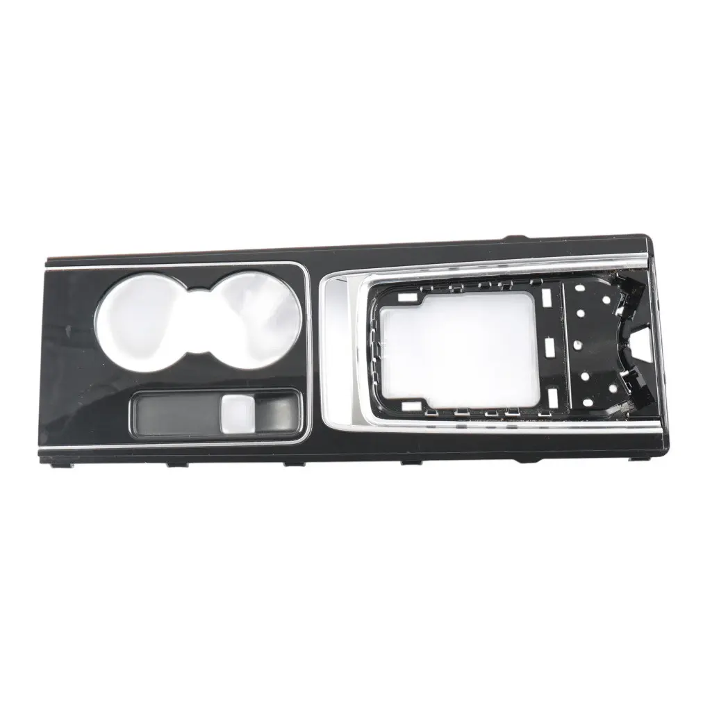 Centre Console Finisher Trim Cover Black Chrome GX73-044E04-DD to Jaguar XF X260 with Part number T2H23437 Jaguar XF X260 Centre Console Finisher Trim Cover Black Chrome GX73-044E04-DD - SKU RHD-T2H23437 - Part number T2H23437