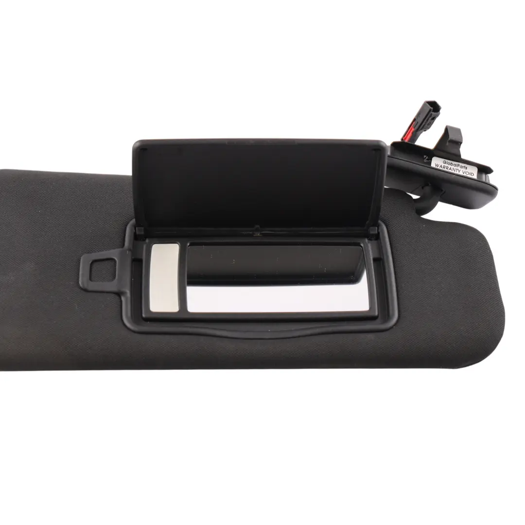 Mk2 Sun Visor Trim Panel Front Right O/S Black to Jaguar XF X260 with Part number T2H2894PVJ Jaguar XF X260 Mk2 Sun Visor Trim Panel Front Right O/S Black - SKU RHD-T2H2894PVJ - Part number T2H2894PVJ