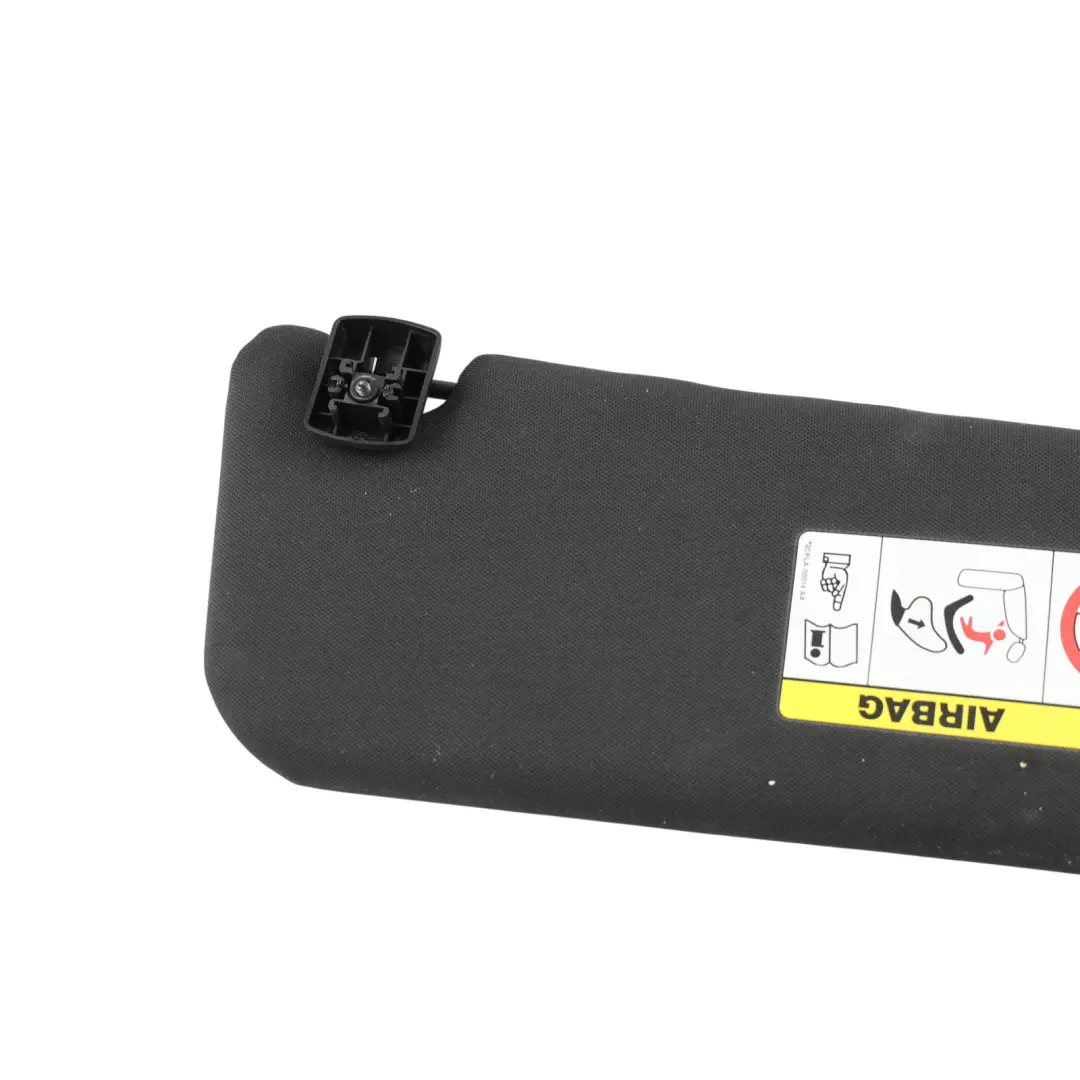 Jaguar XF X260 Mk2 Sun Visor Trim Panel Front Left N/S Black - SKU RHD-T2H2895PVJ - Part number T2H2895PVJ