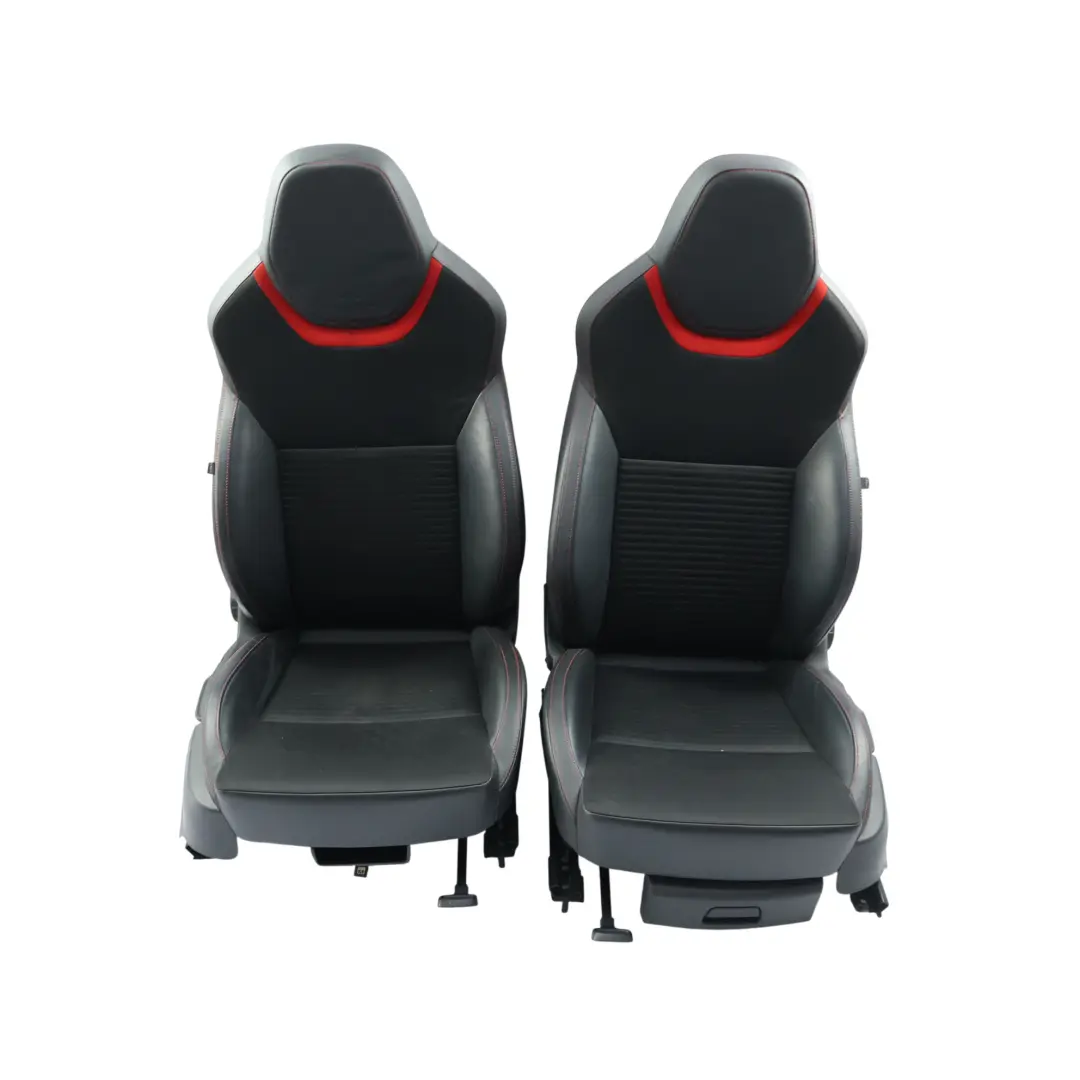 Skoda Octavia Mk3 Sièges Sport Avant Banquette Arrière Cuir Kit - SKU SKODA-OCTAVIA-MK3-VR-SEATS-SET-RED - Numéro de pièce SKODA-OCTAVIA-MK3-VR-SEATS-SET-RED