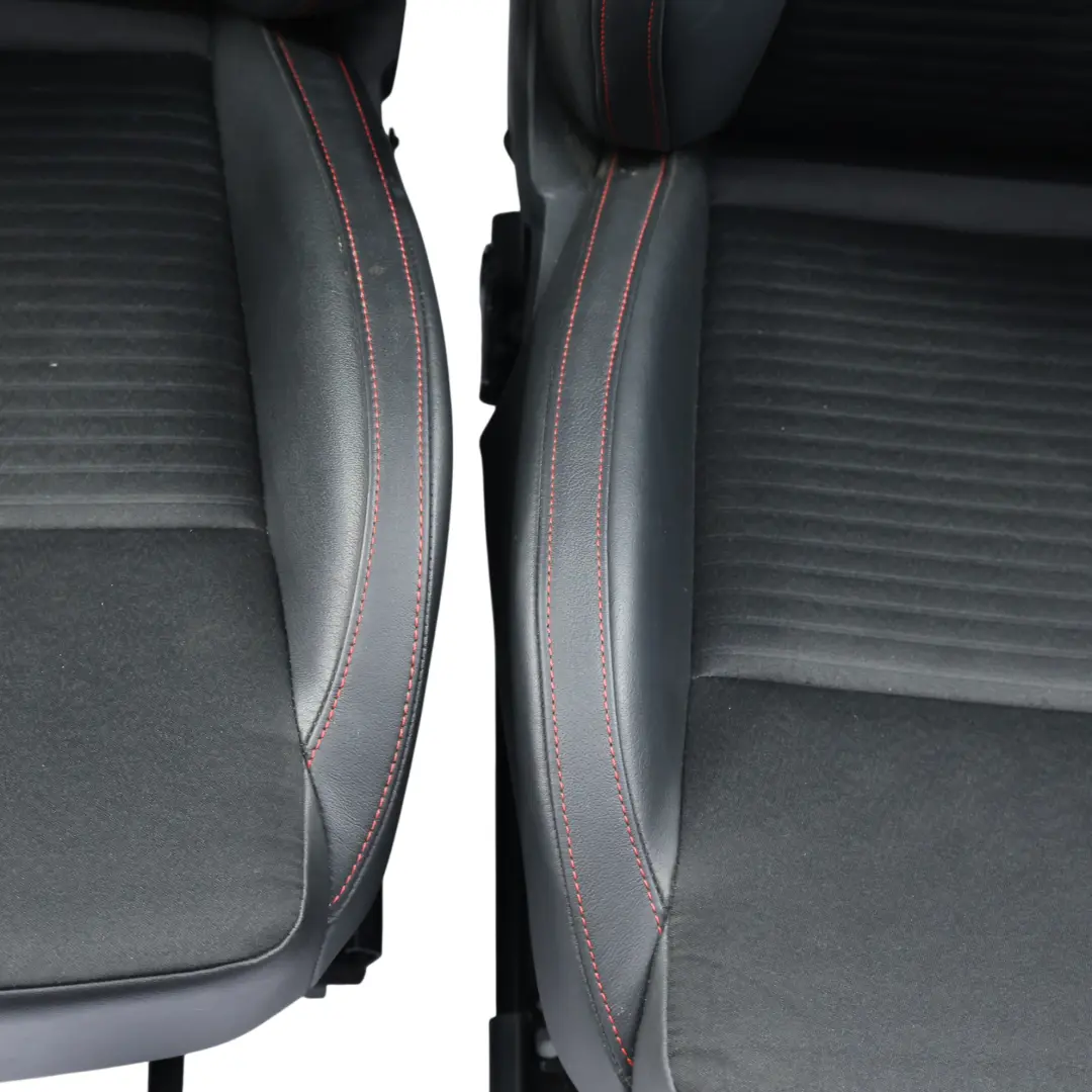 Skoda Octavia Mk3 Front Sport Seats Rear Bench Sofa Leather Set Kit - SKU SKODA-OCTAVIA-MK3-VR-SEATS-SET-RED - Part number SKODA-OCTAVIA-MK3-VR-SEATS-SET-RED