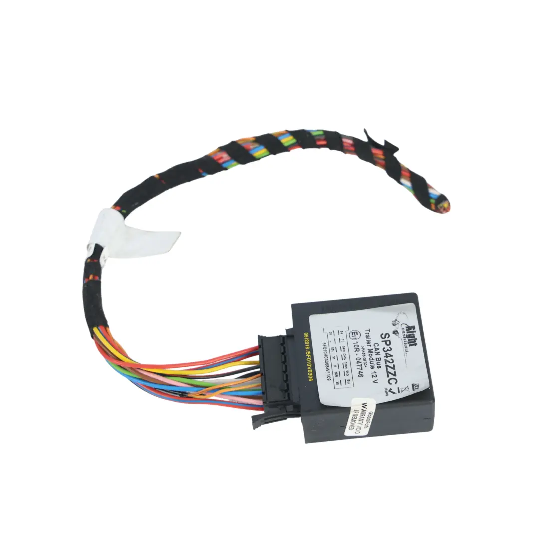 Mazo Cables Barra Remolque Conector Enchufe para Audi Q3 8U con número de pieza SP342ZZC Audi Q3 8U Mazo Cables Barra Remolque Conector Enchufe - SKU SP342ZZC - Número de pieza SP342ZZC
