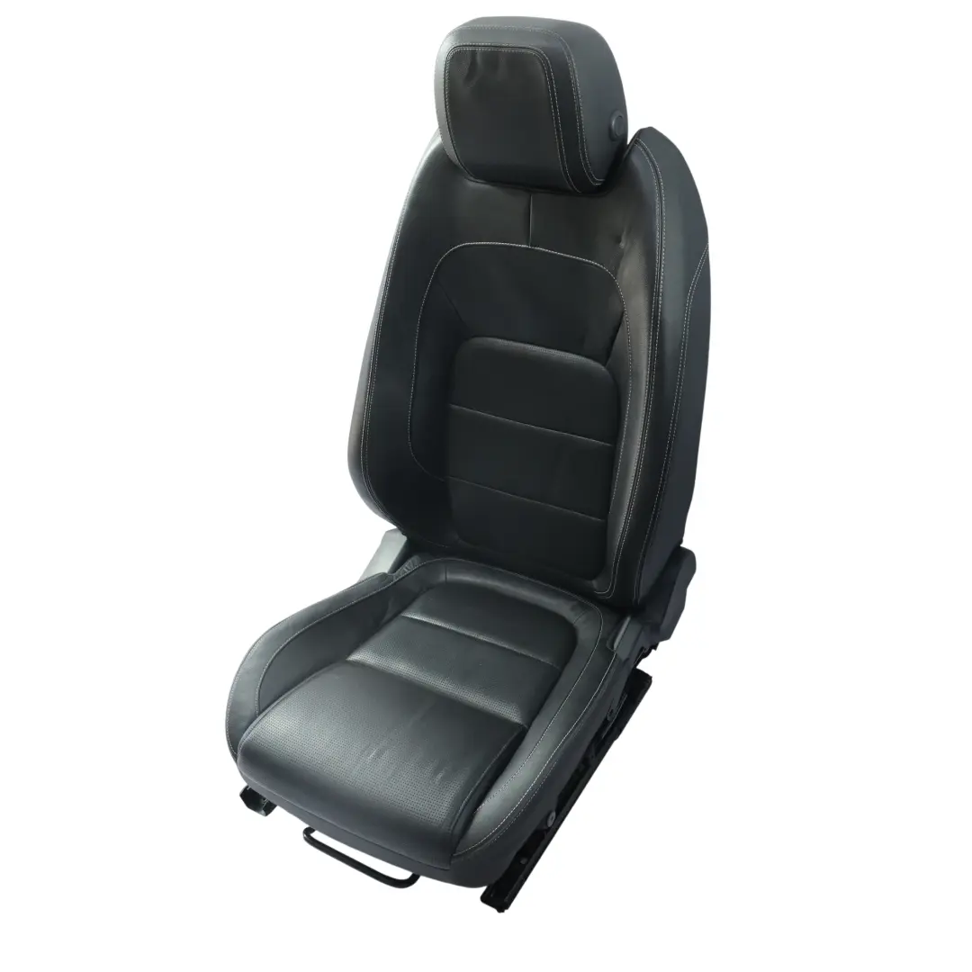 Front Sport Seat Heated Right O/S Black Leather Perforated to Jaguar XF X260 with Part number T2H14479QKW Jaguar XF X260 Front Sport Seat Heated Right O/S Black Leather Perforated - SKU RHD-T2H14479QKW-1 - Part number T2H14479QKW