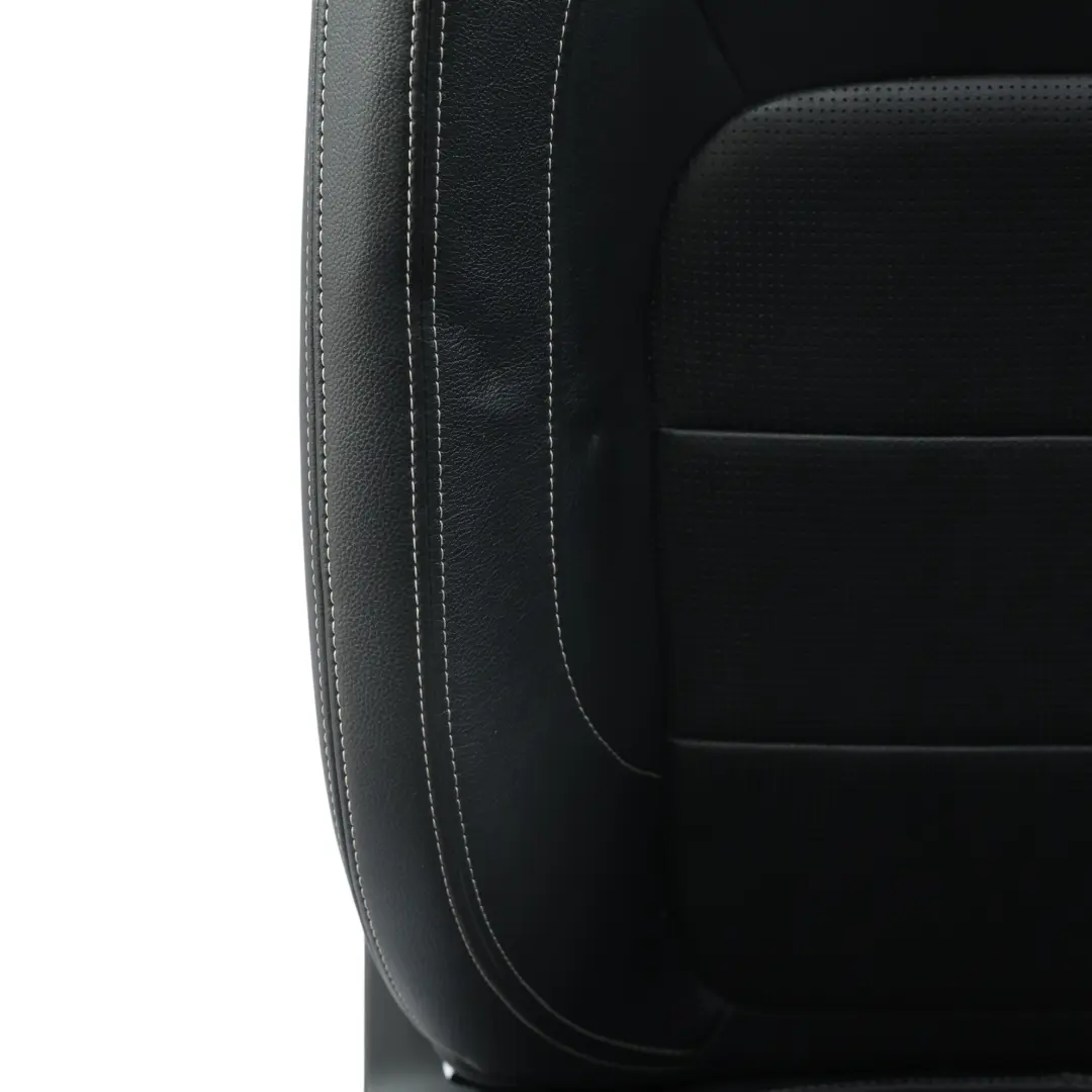 Jaguar XF X260 Front Sport Seat Heated Left N/S Black Leather Perforated - SKU RHD-T2H14481QKW-1 - Part number T2H14481QKW