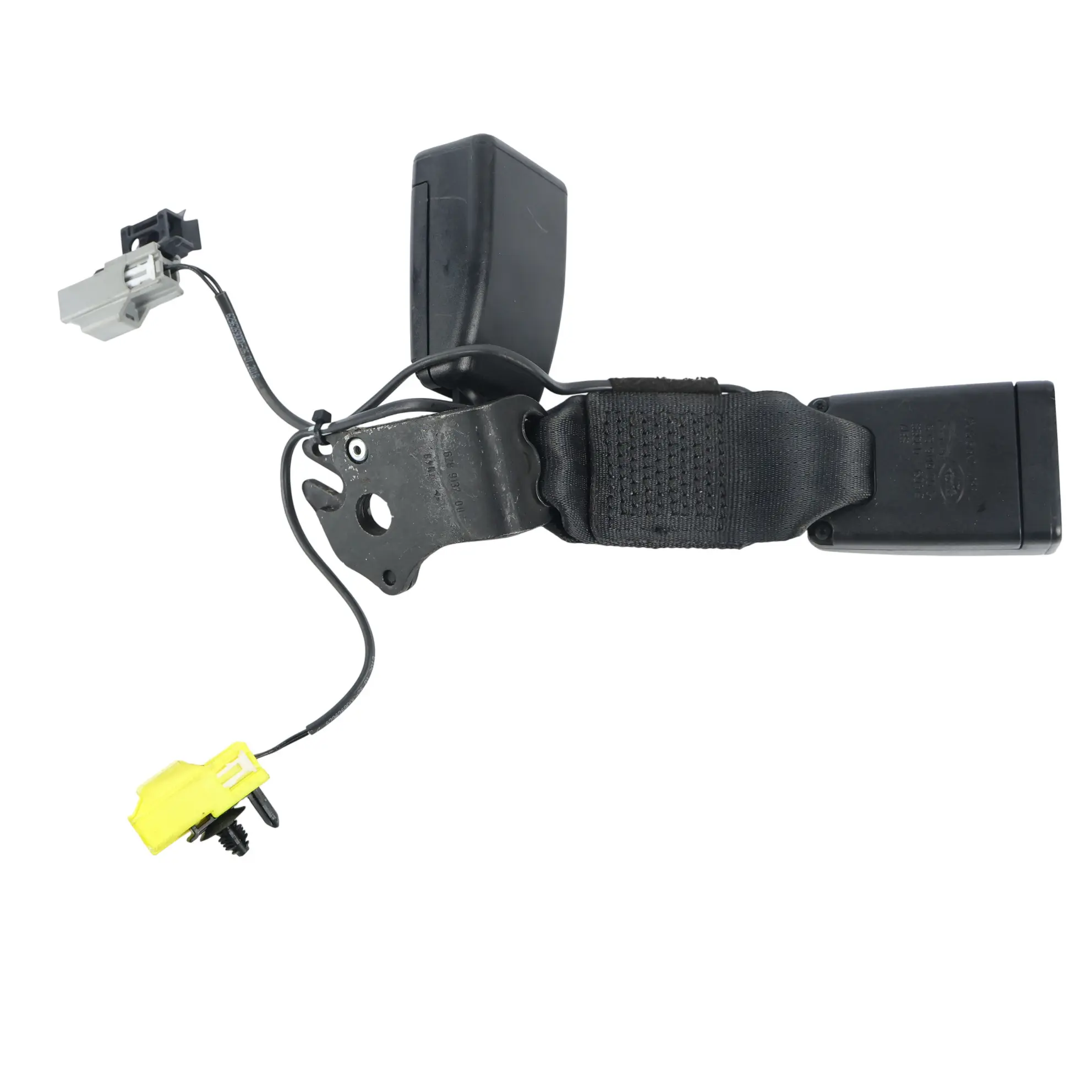 Jaguar XF X260 Rear Seat Belt Stalk Buckle Right O/S T2H16158PVJ