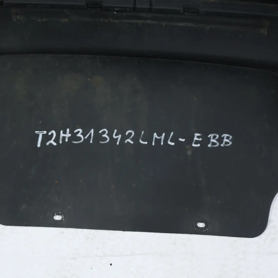 Bumper Covering Panel Ebony Black - 1807 to Jaguar XF X260 Rear with Part number T2H31342LML Jaguar XF X260 Rear Bumper Covering Panel Ebony Black - 1807 - SKU T2H31342LML-EBB - Part number T2H31342LML
