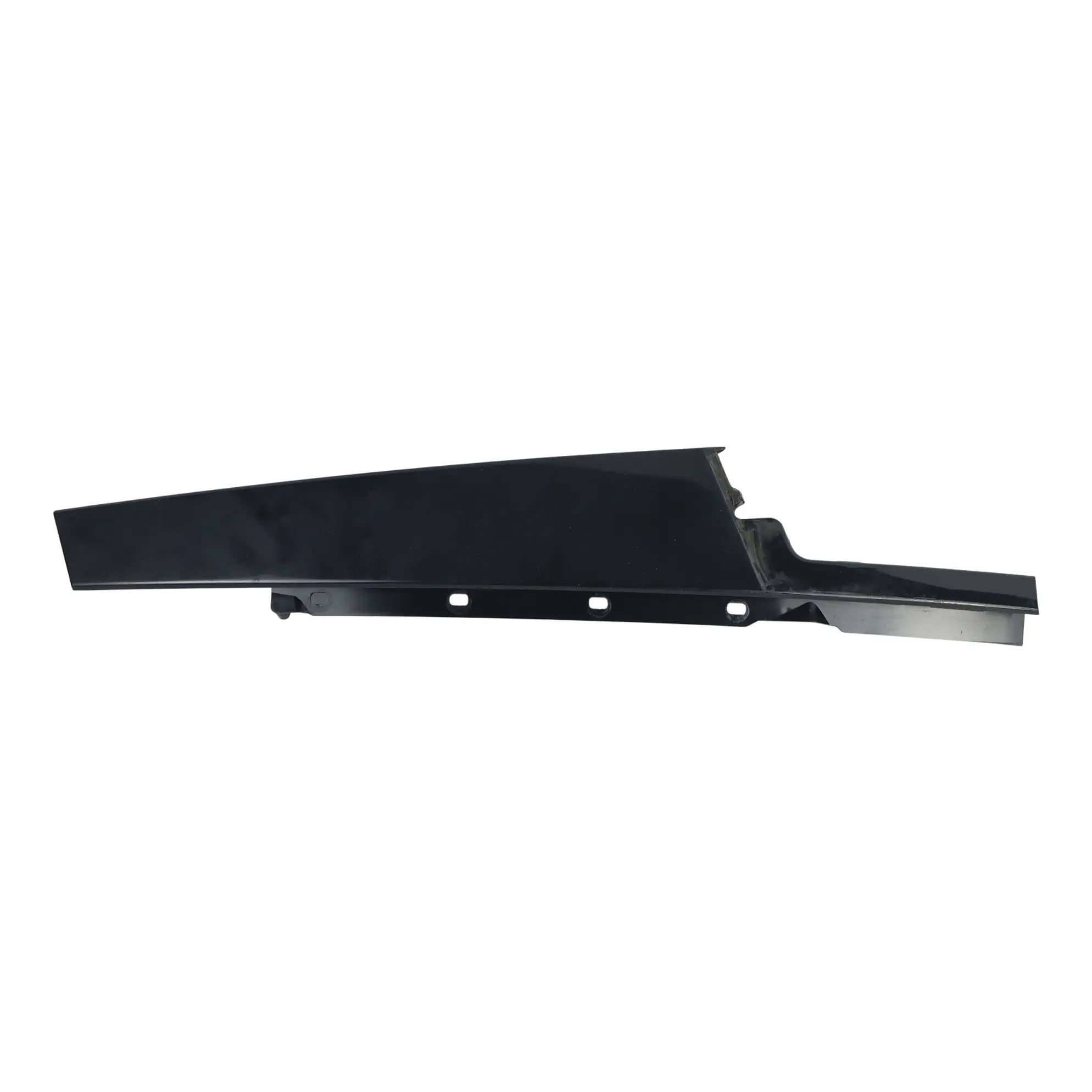 Jaguar XF X260 Door B Pilar Moulding Finisher Front Left N/S Black GX63-20555-AF