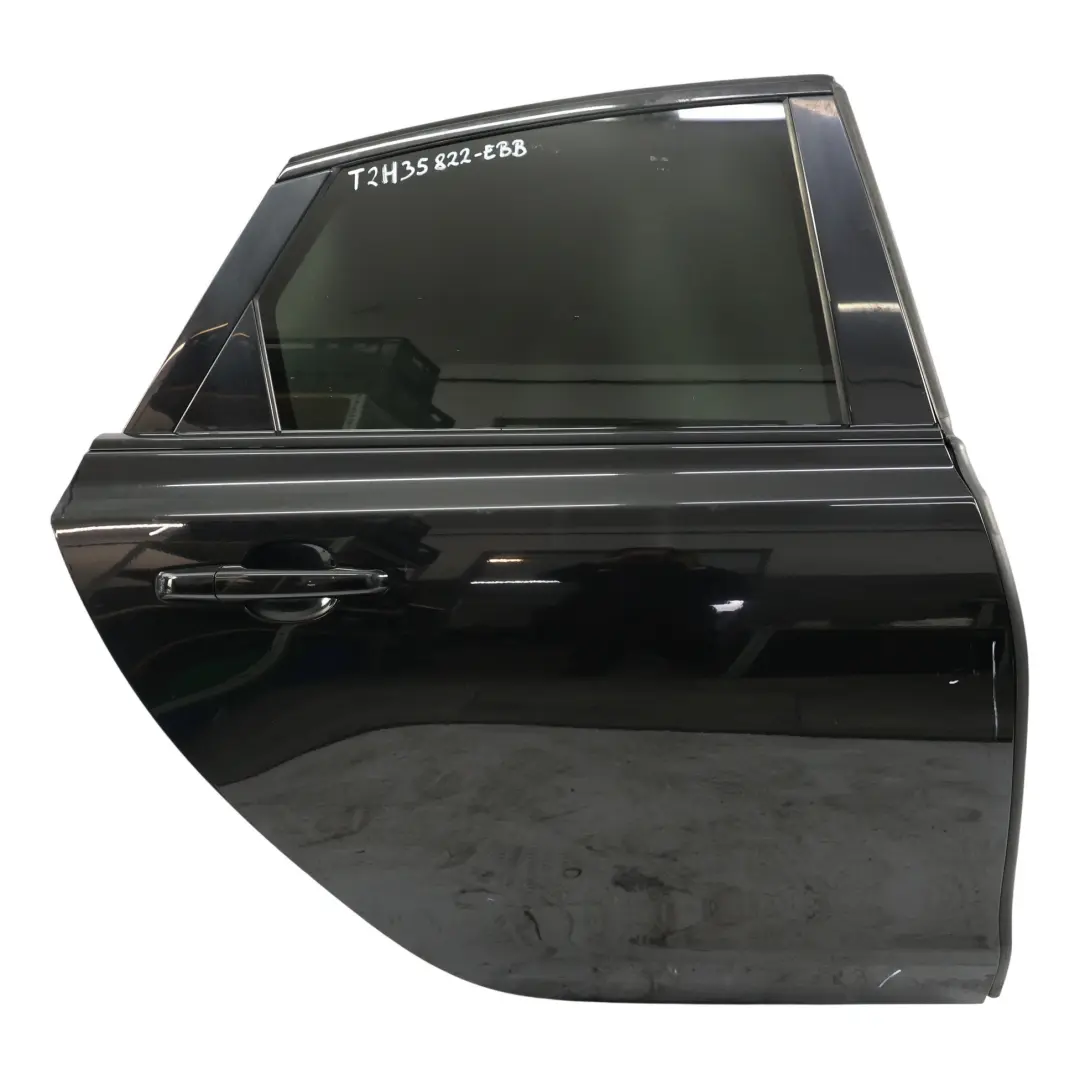 Jaguar XF X260 Berlina Puerta Trasera Derecha Ebony Black 1807 - SKU T2H35822-EBB - Número de pieza T2H35822